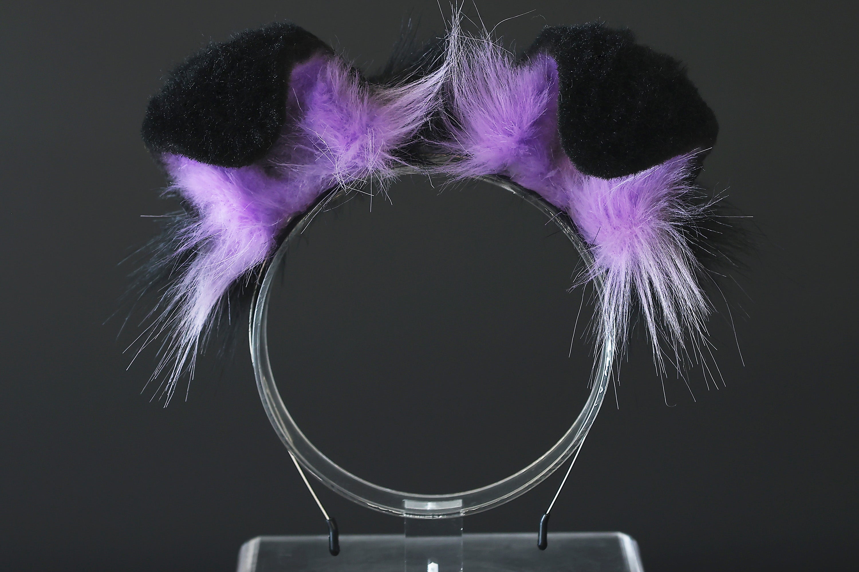 Black purple puppy ear and tail plug set kemonomimi Shepherd dog ear and tail plug set Shiba Inu dog ear and tail butt plug set cosplay petplay puppy play dog therian