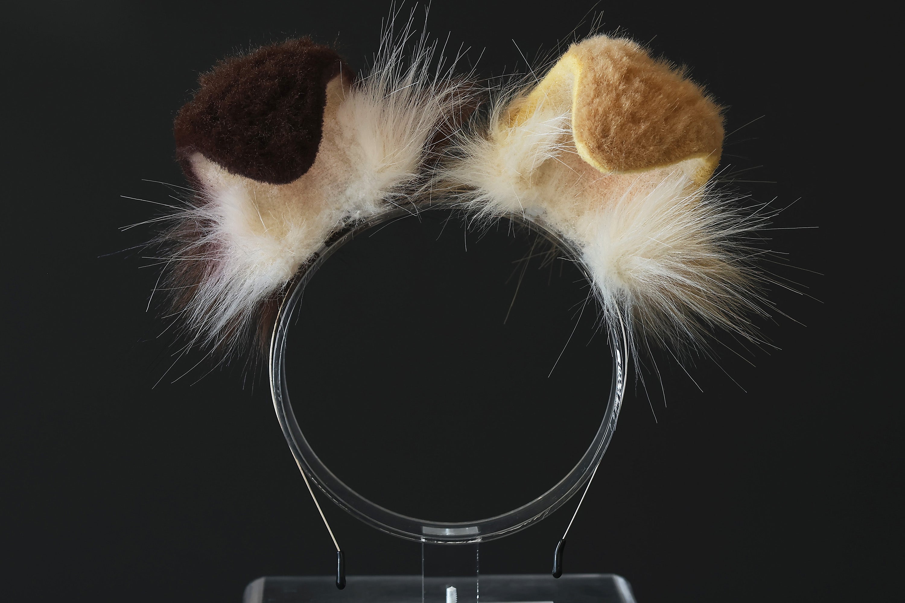 Calico faux fur shepherd dog tail and ear Splicing Shiba Inu dog ear and tail anime cosplay therian puppy ear tail butt plug dog girl kemonomimi puppy furry