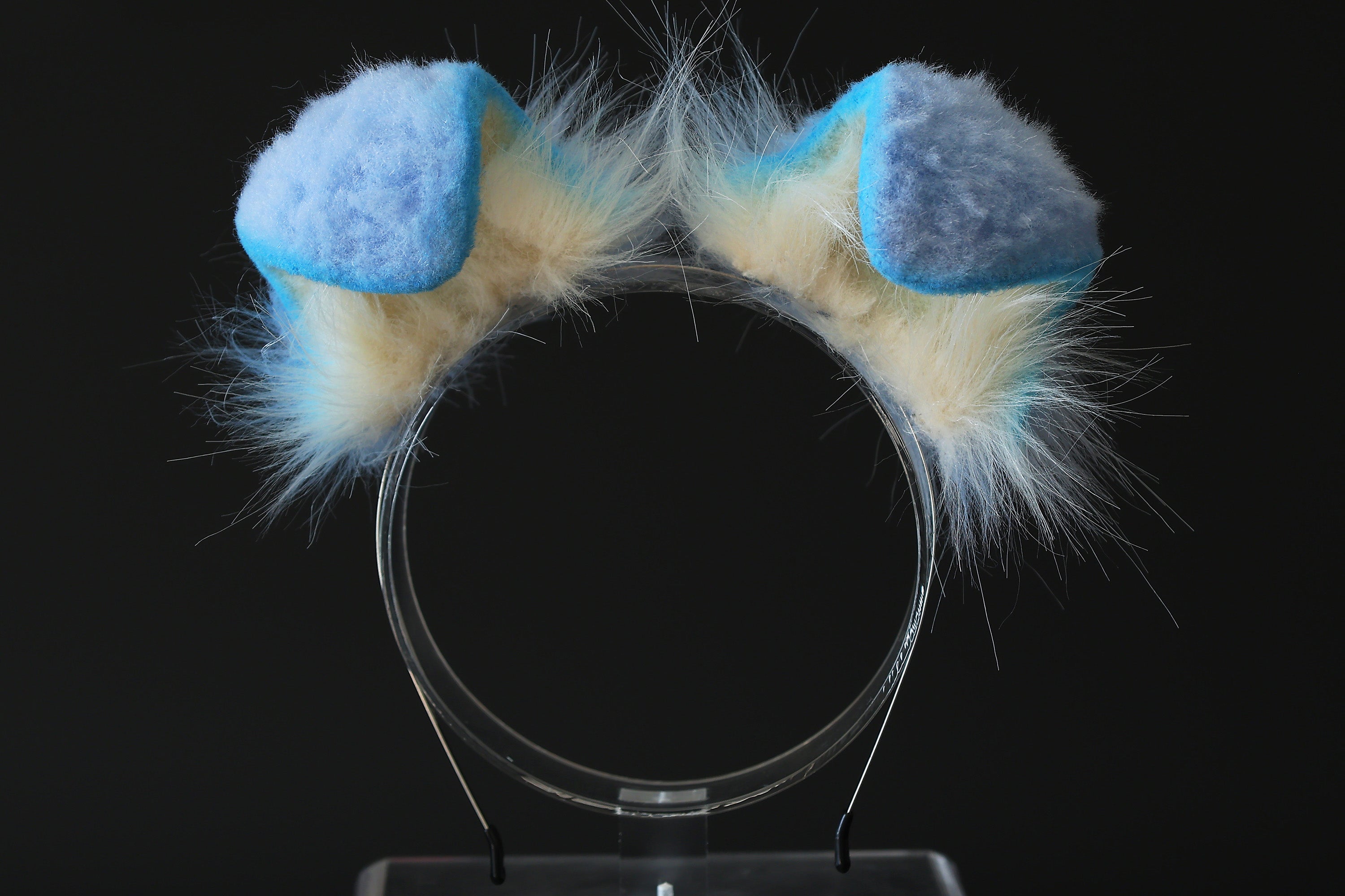 Blue beige puppy ear and tail plug set kemonomimi Shepherd dog ear and tail plug set Shiba Inu dog ear and tail butt plug set cosplay petplay puppy play dog therian