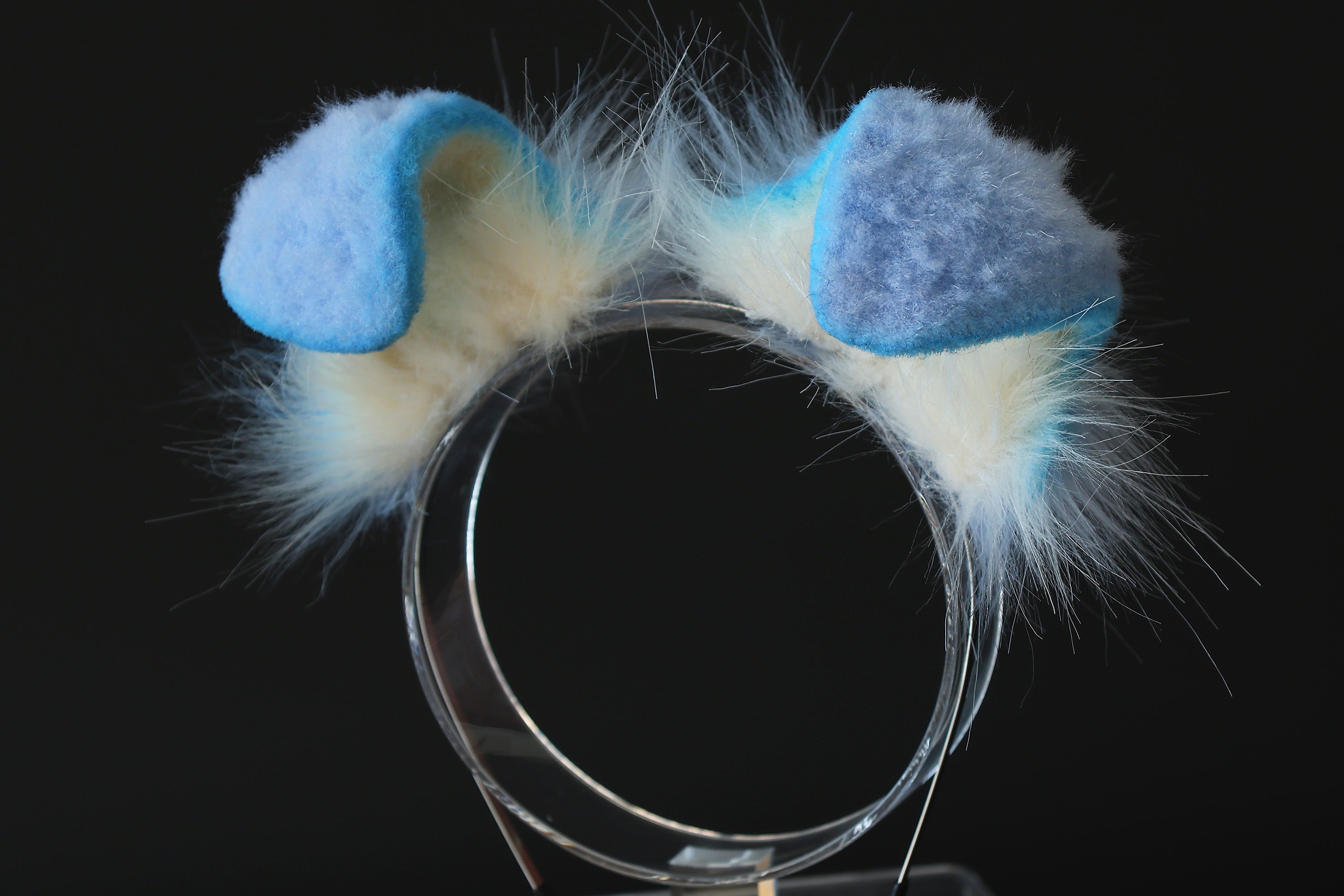 Blue beige puppy ear and tail plug set kemonomimi Shepherd dog ear and tail plug set Shiba Inu dog ear and tail butt plug set cosplay petplay puppy play dog therian