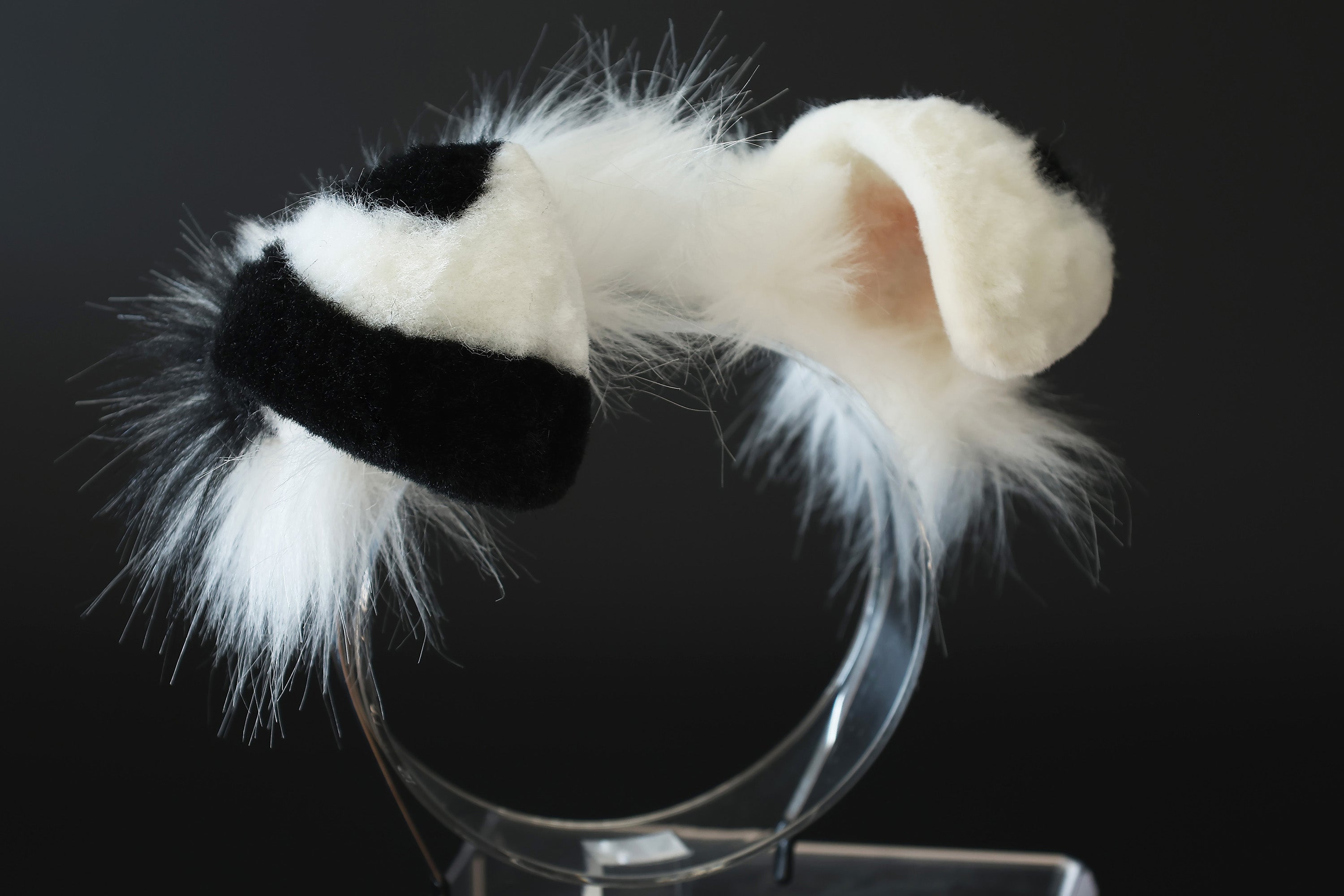 Faux fur dalmatian dog ears and tail Shepherd dog tail and ear shiba Inu dog ear and tail anime cosplay therian puppy girl kemonomimi puppy boy