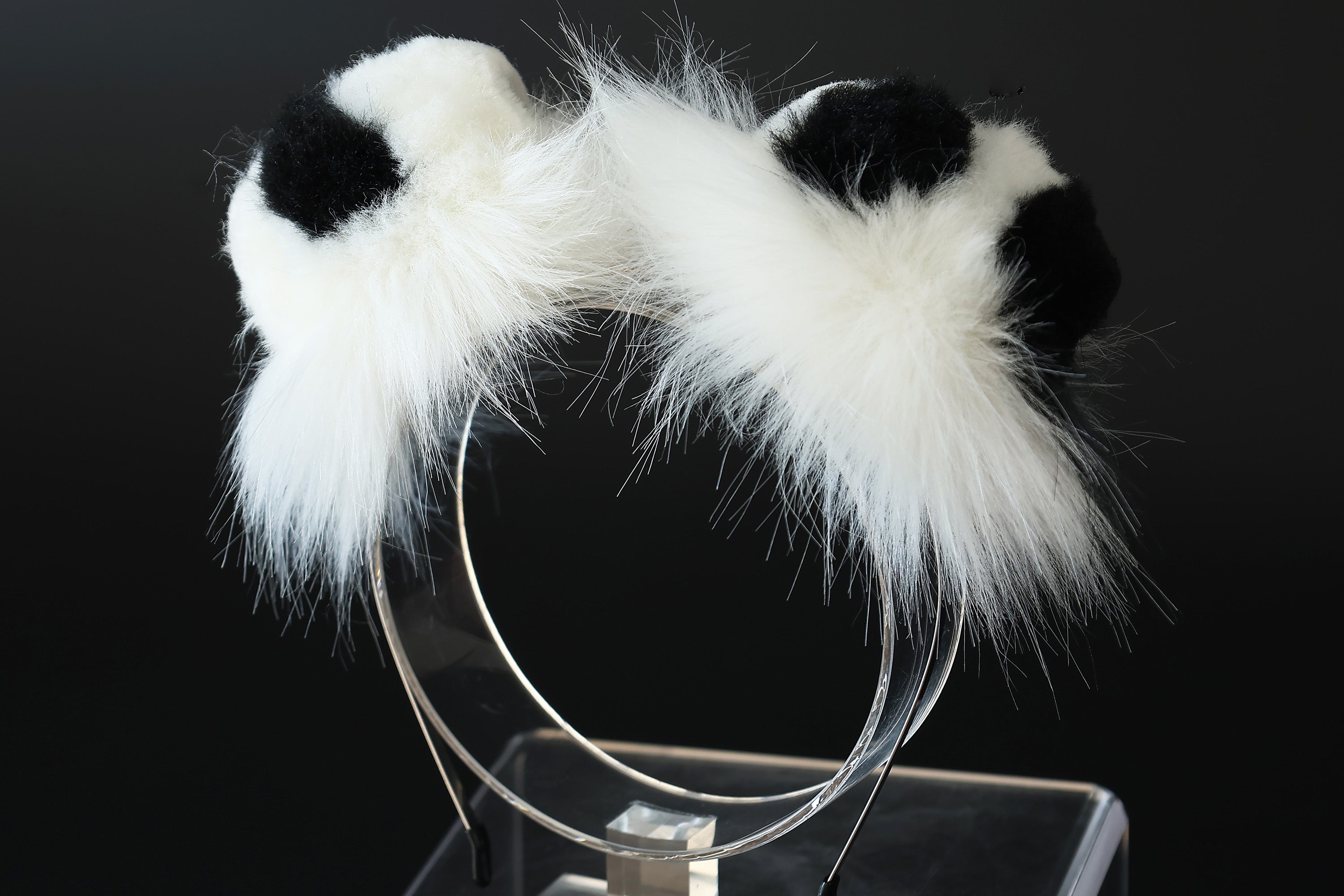 Faux fur dalmatian dog ears and tail Shepherd dog tail and ear shiba Inu dog ear and tail anime cosplay therian puppy girl kemonomimi puppy boy