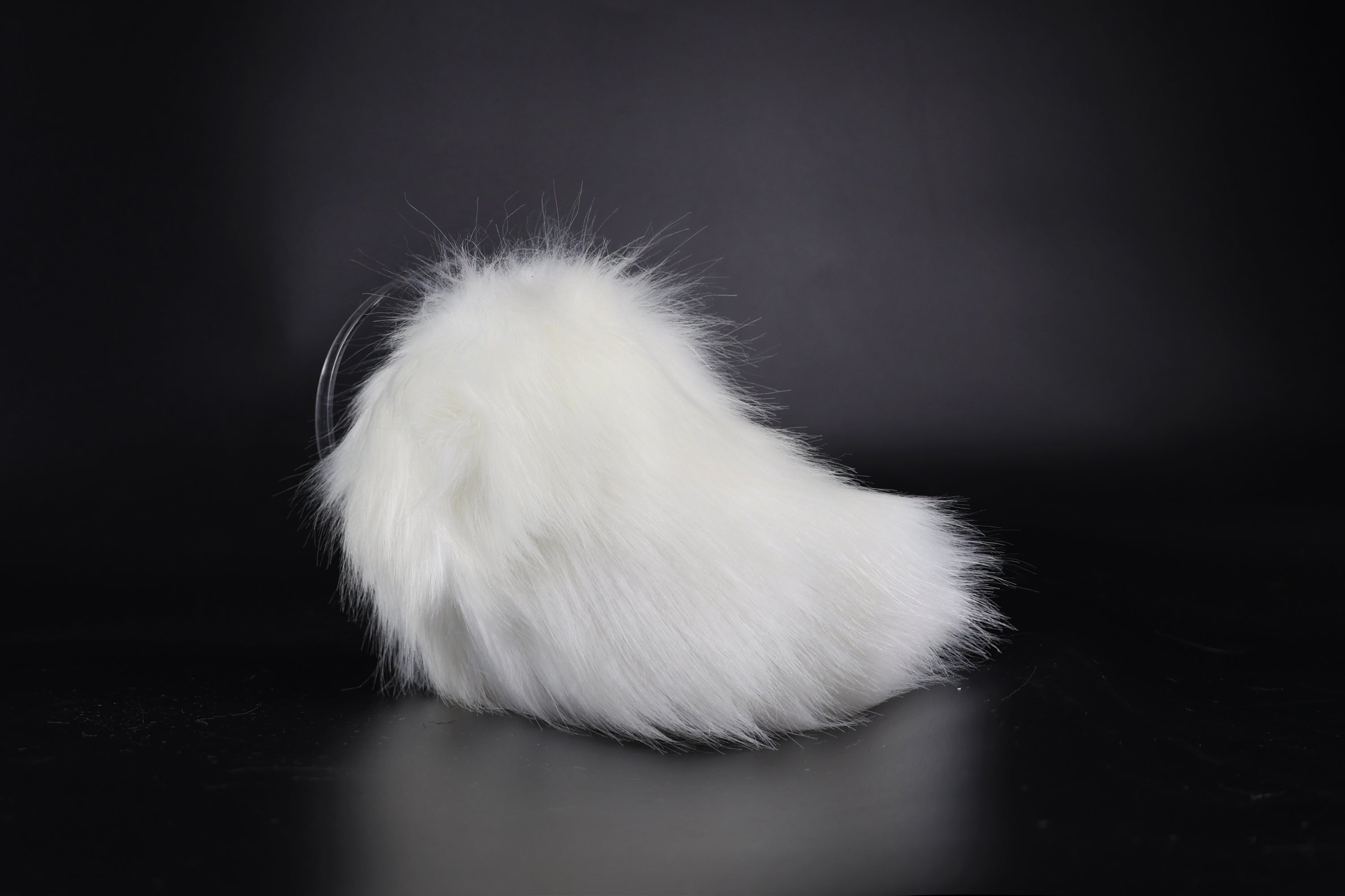 Realistic white faux fur bunny ear and tail bendable rabbit ear and tail anime cosplay bunny kemonomimi rabbit therian