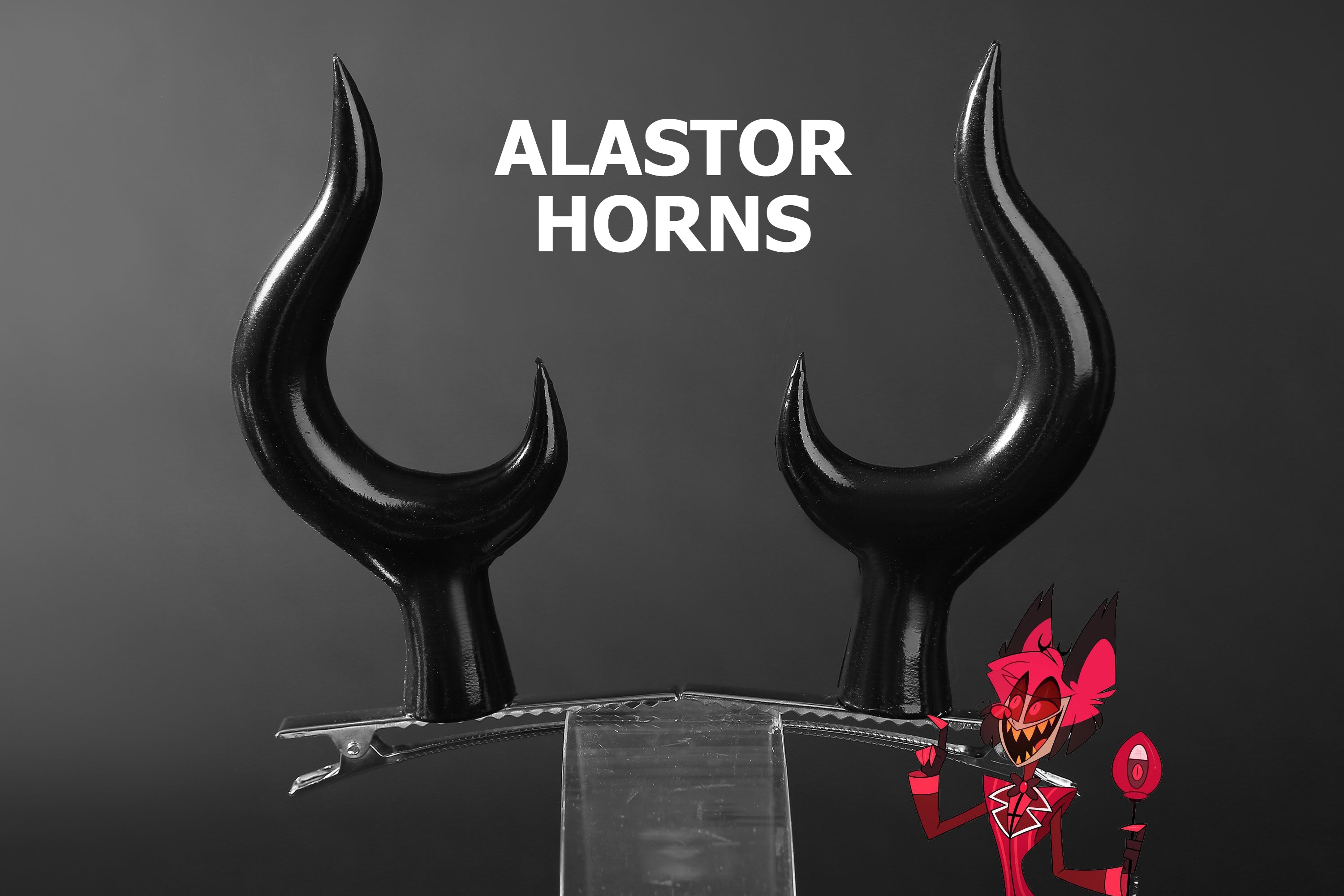 Alastor Horns Hazbin Hotel Cosplay
