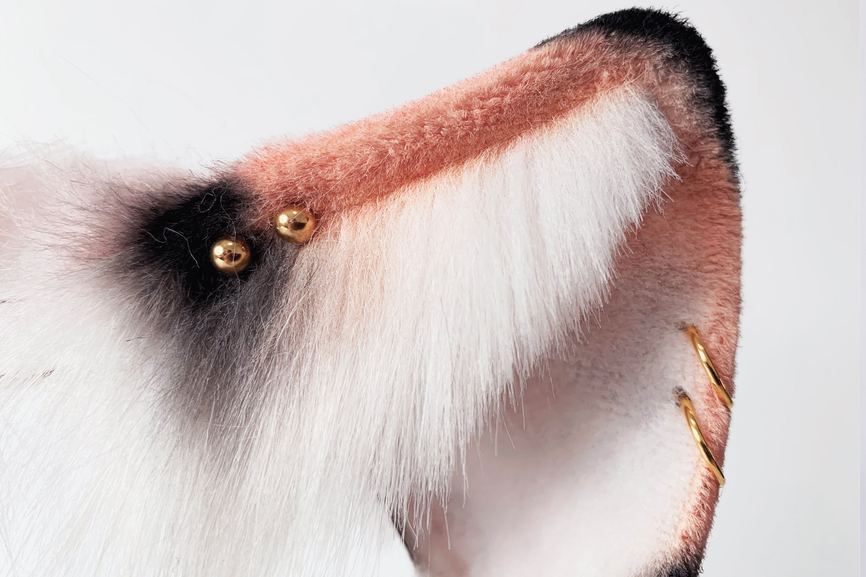 Pink dragon tug tail plug and ear set anime cosplay fluffy tipped dragon wirin wickerbeast fursuit tail furry tail butt plug lolita