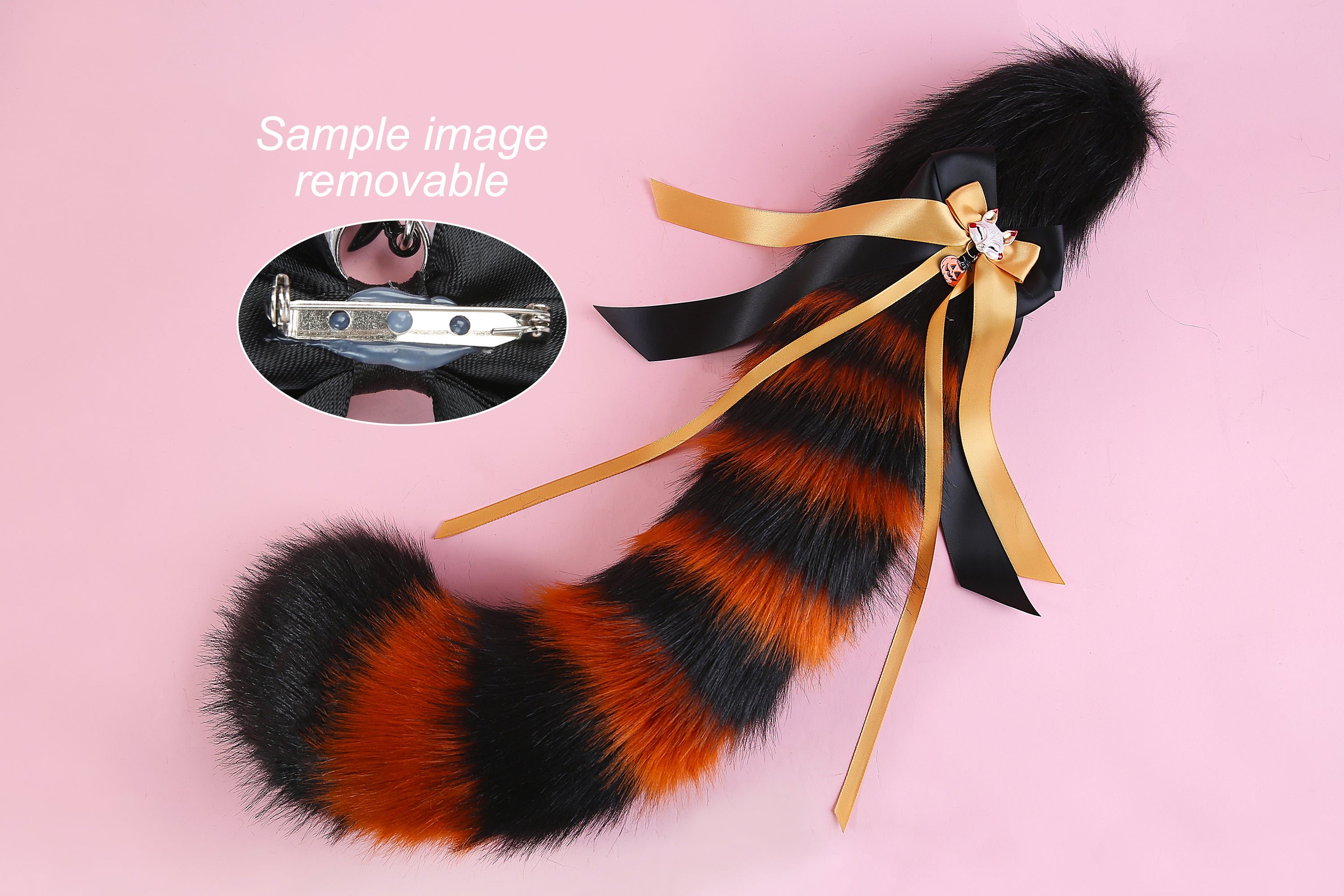 Kitten ear and tail set cat ear headband and tail