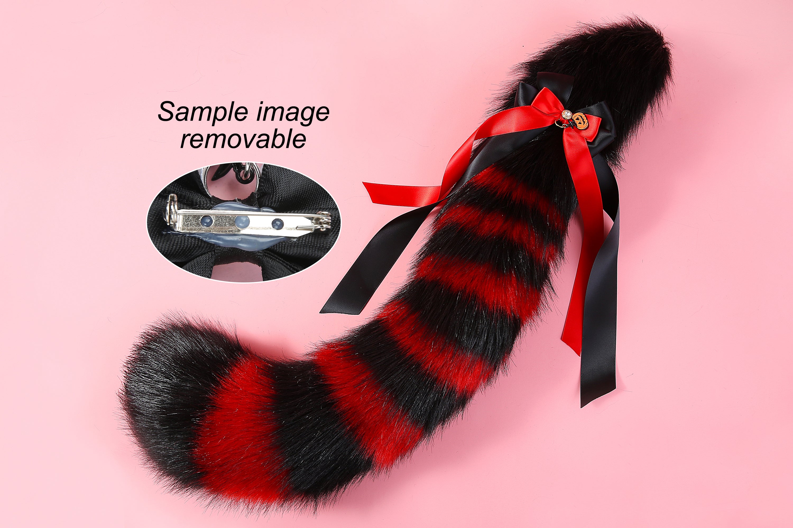 Kitten ear and tail set cat ear headband and tail