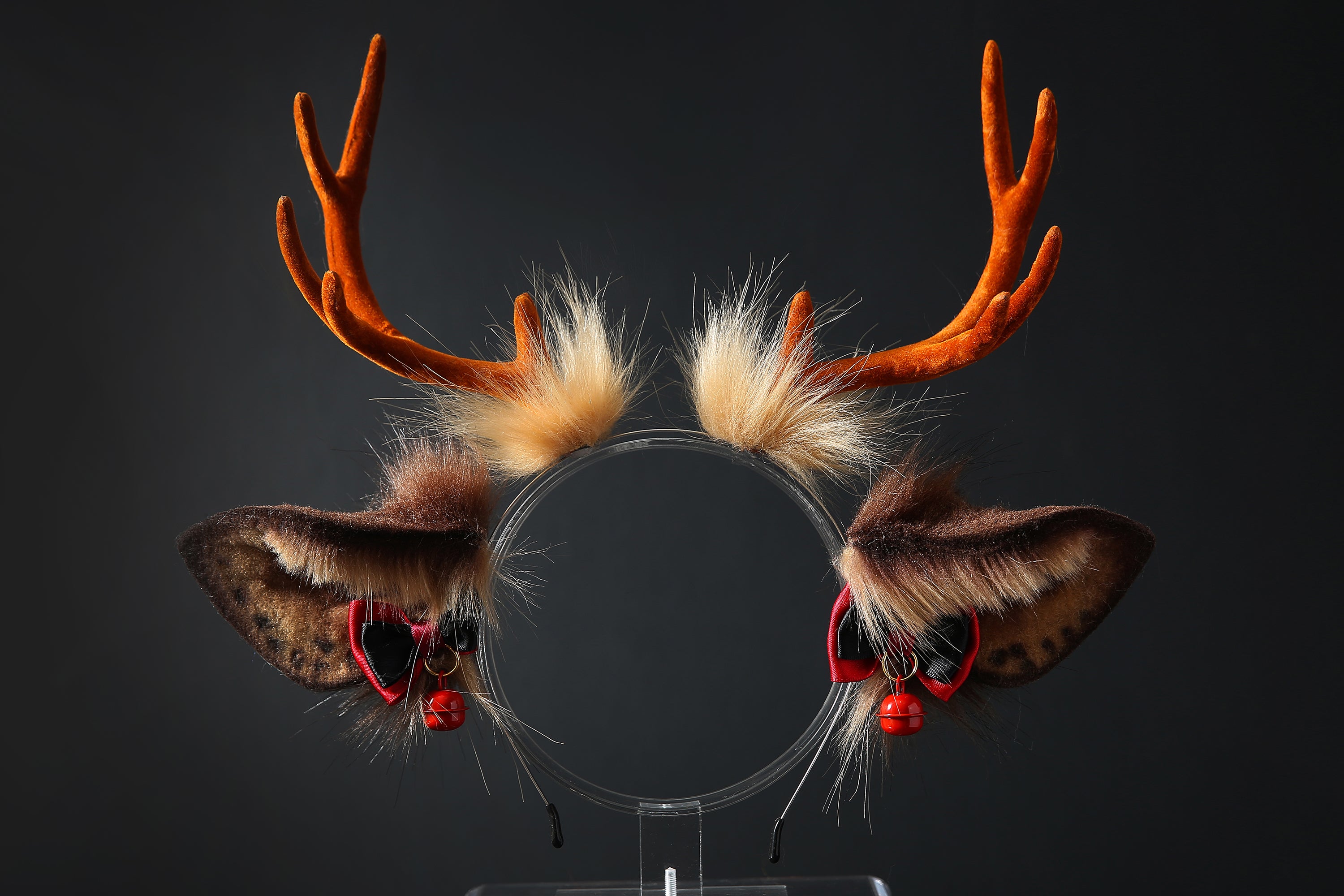 deer ears and tail