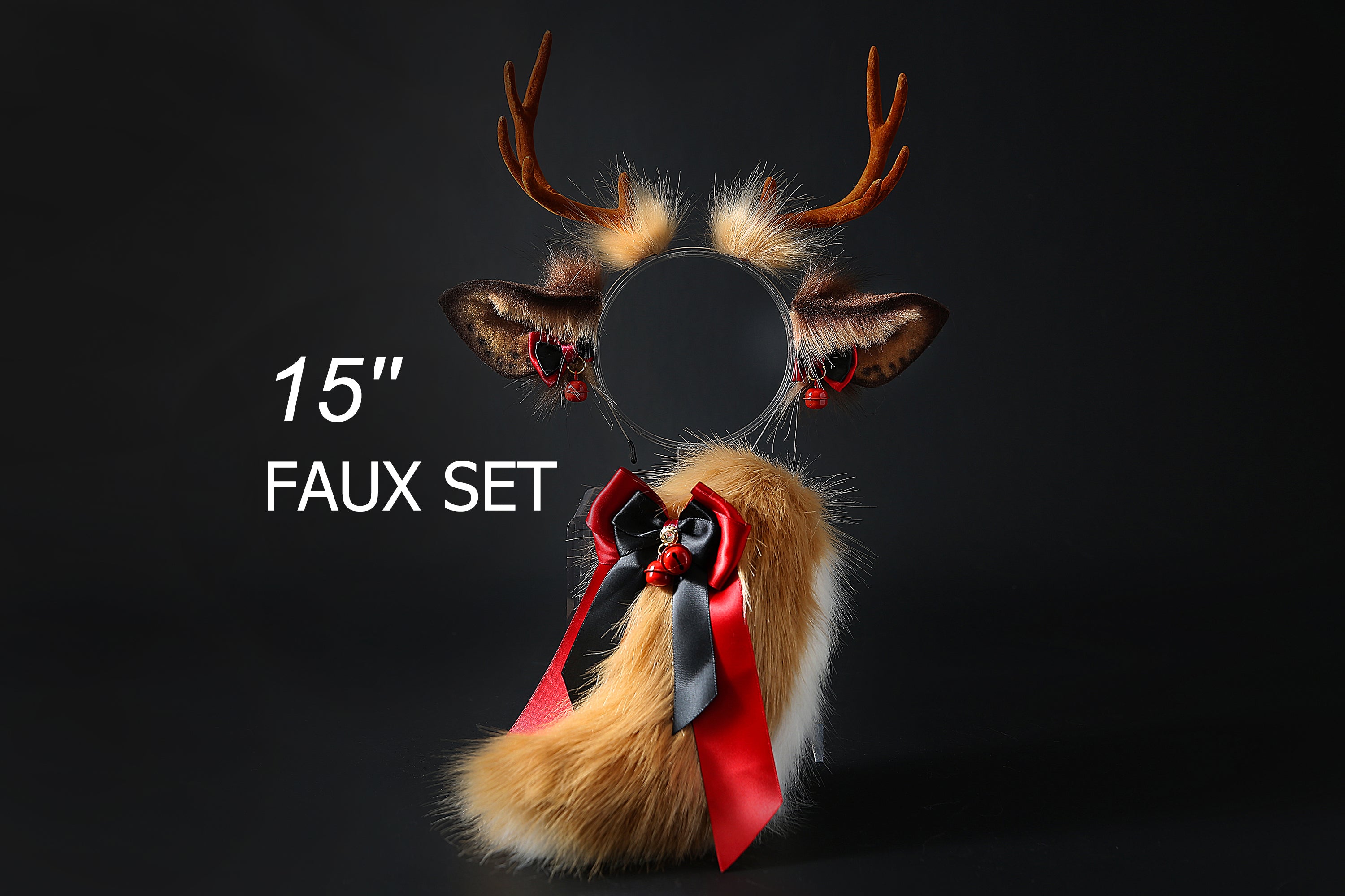 deer ears and tail