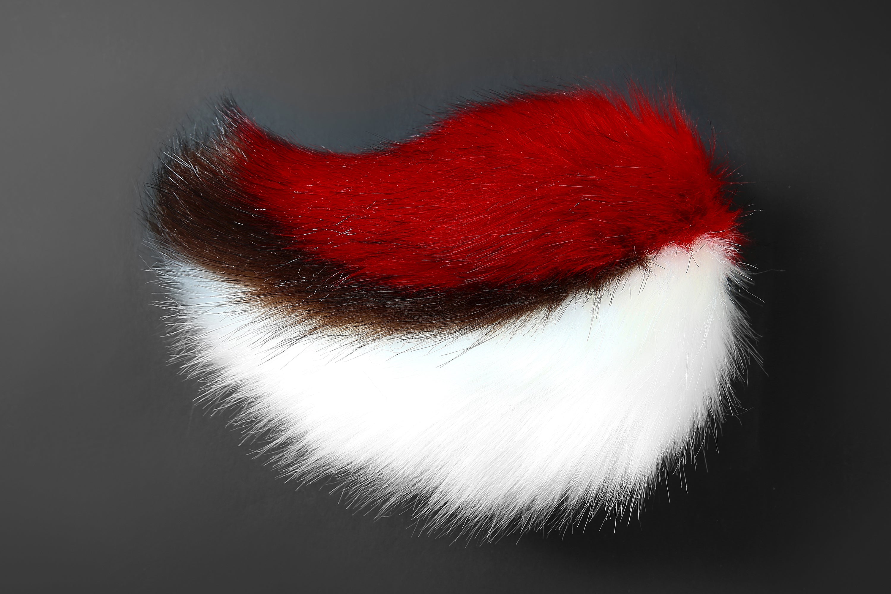 Faux Fur Alastor Ears and Tail Hazbin Hotel Cosplay