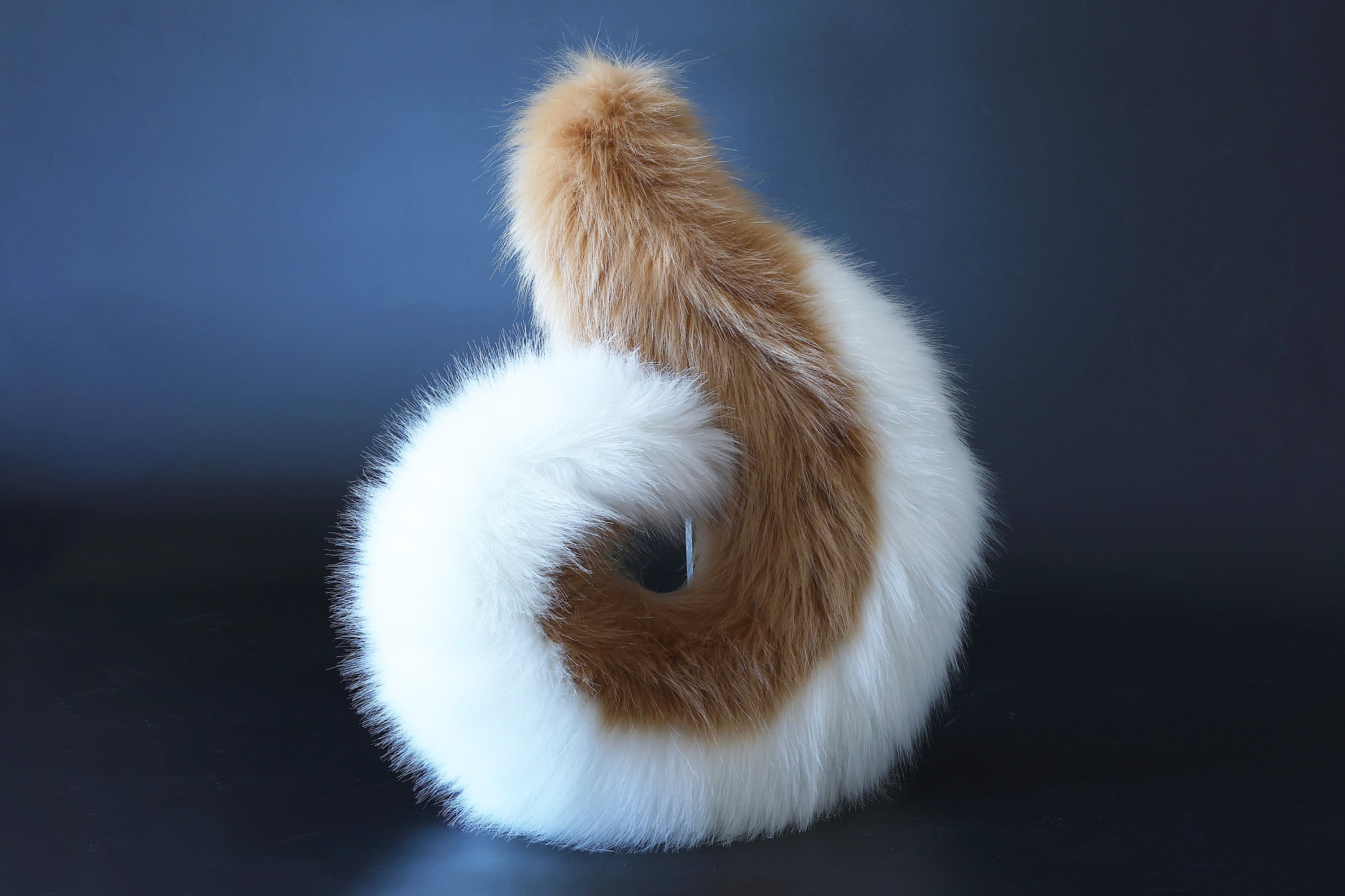 Faux fur puppy ear and tail plug realistic furry shiba Inu dog tail and ears anime cosplay shepherd dog kemonomimi puppy play dog therian