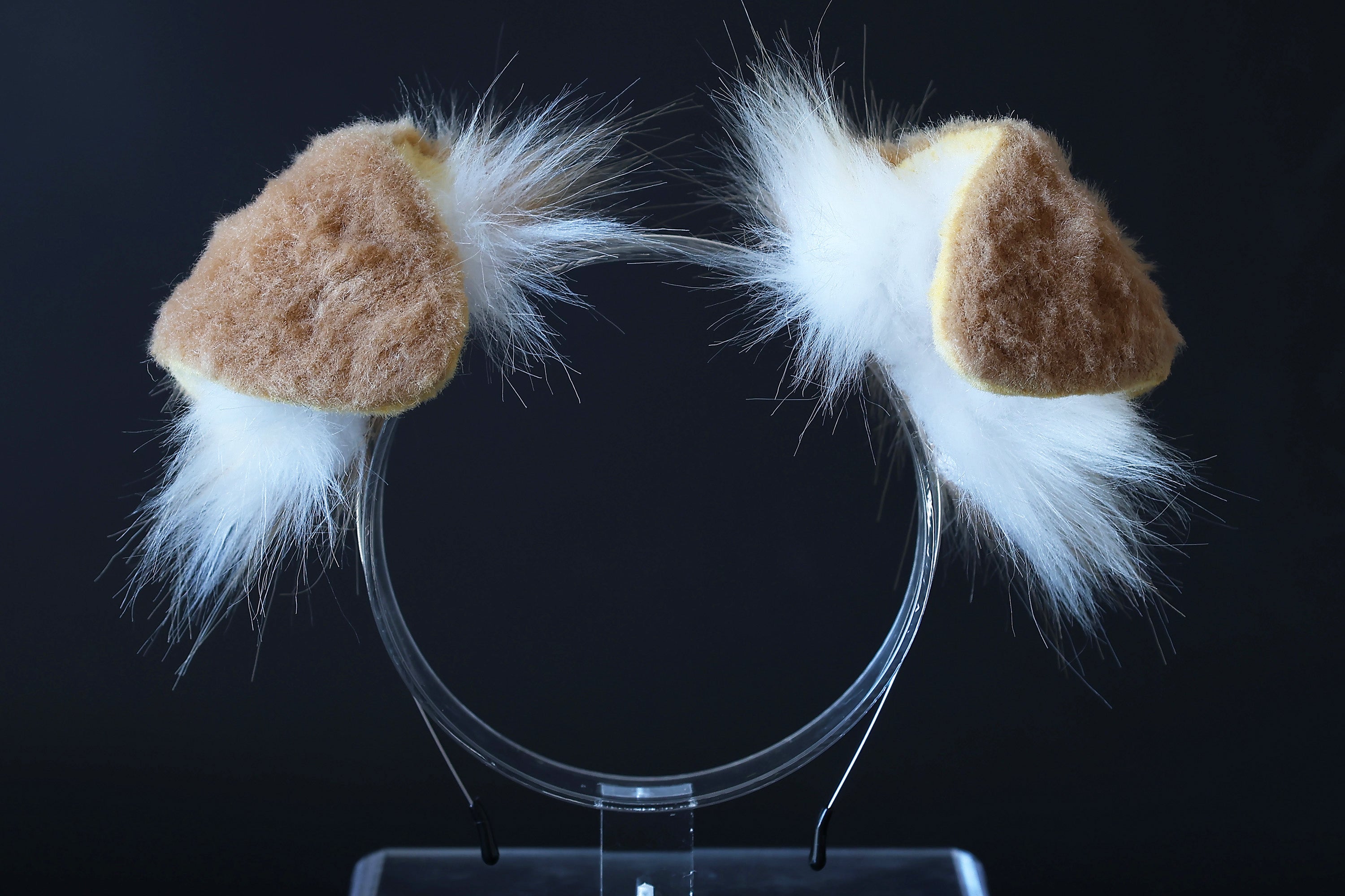 Faux fur puppy ear and tail plug realistic furry shiba Inu dog tail and ears anime cosplay shepherd dog kemonomimi puppy play dog therian