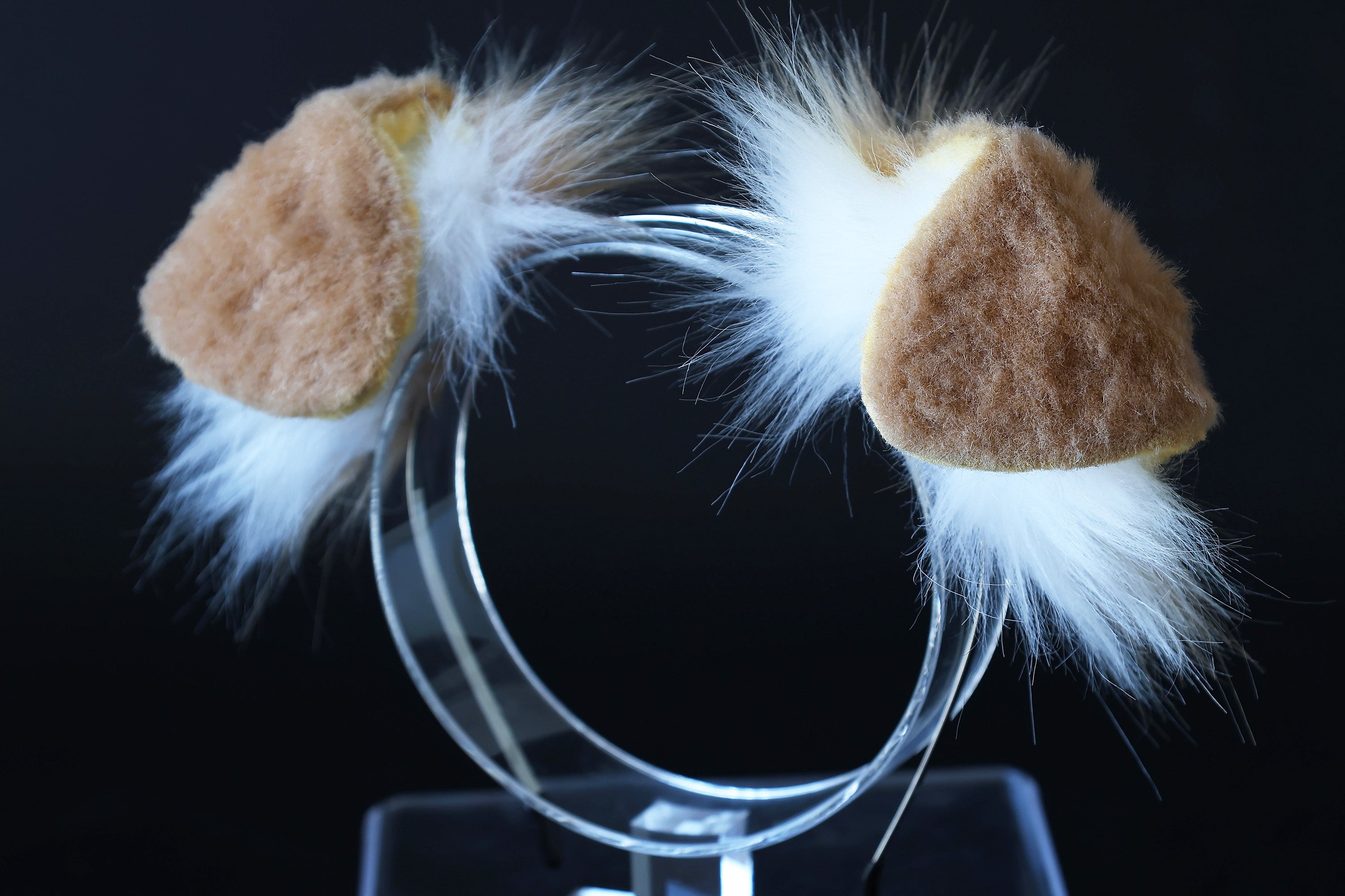 Faux fur puppy ear and tail plug realistic furry shiba Inu dog tail and ears anime cosplay shepherd dog kemonomimi puppy play dog therian