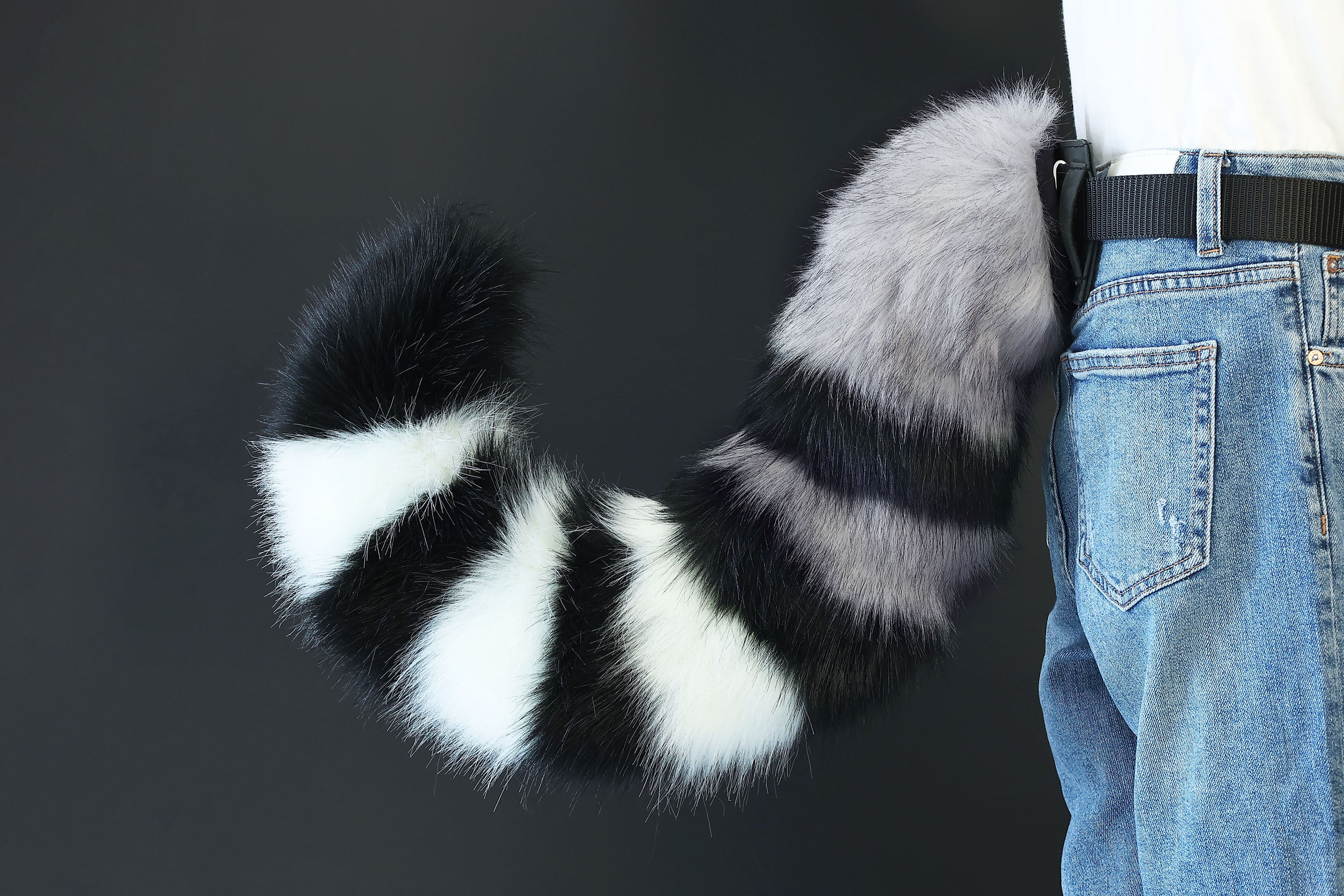Cat hyper motion tail sleeve for silicone core tail base kitten hypermotion tail cover raccoon super motion tail covers therian kemonomimi