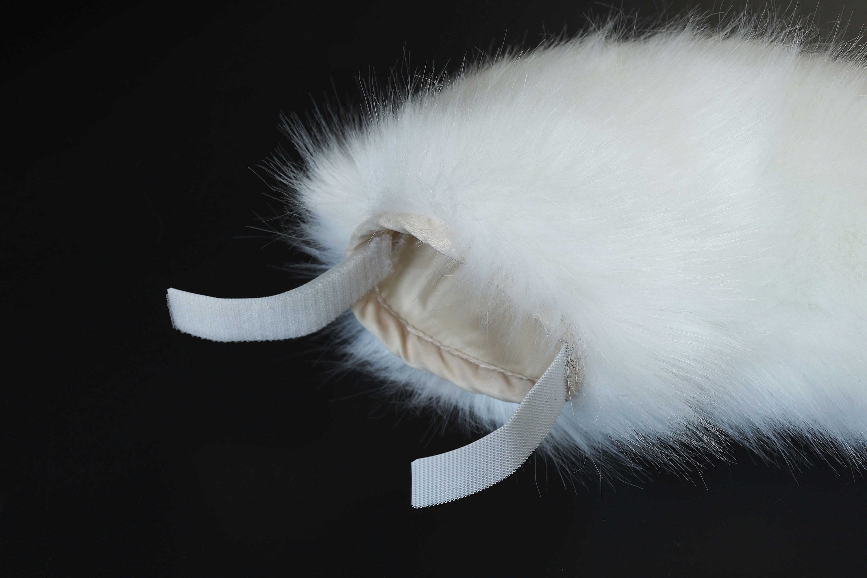 White fox hyper motion tail sleeve wolf hypermotion tail covers super motion wolf tail covers fox therian cat tail sleeve kemonomimi kitten