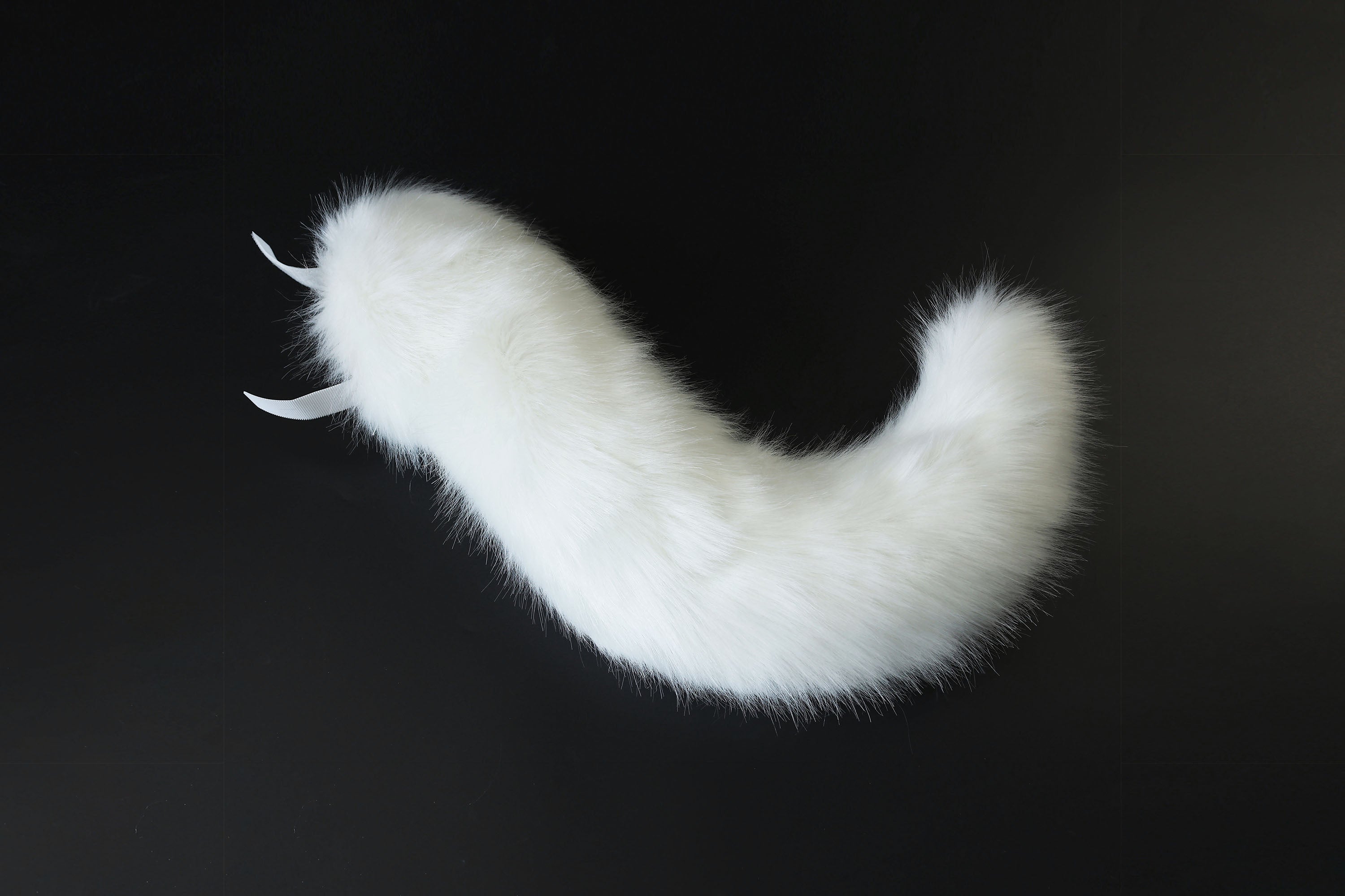 White fox hyper motion tail sleeve wolf hypermotion tail covers super motion wolf tail covers fox therian cat tail sleeve kemonomimi kitten