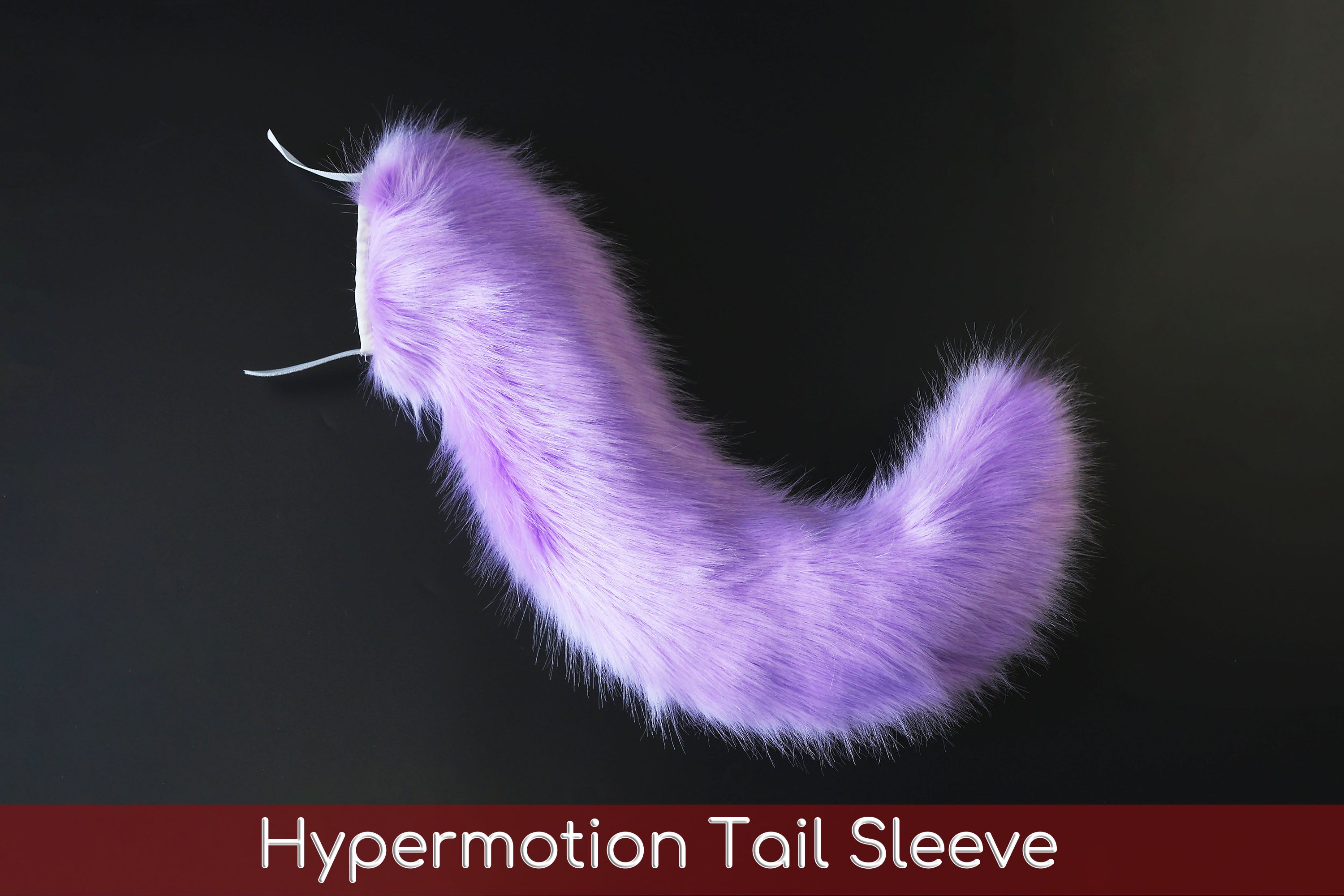Purple fox hyper motion tail sleeve wolf hypermotion tail covers super motion wolf tail covers fox therian cat tail sleeve kemonomimi kitten