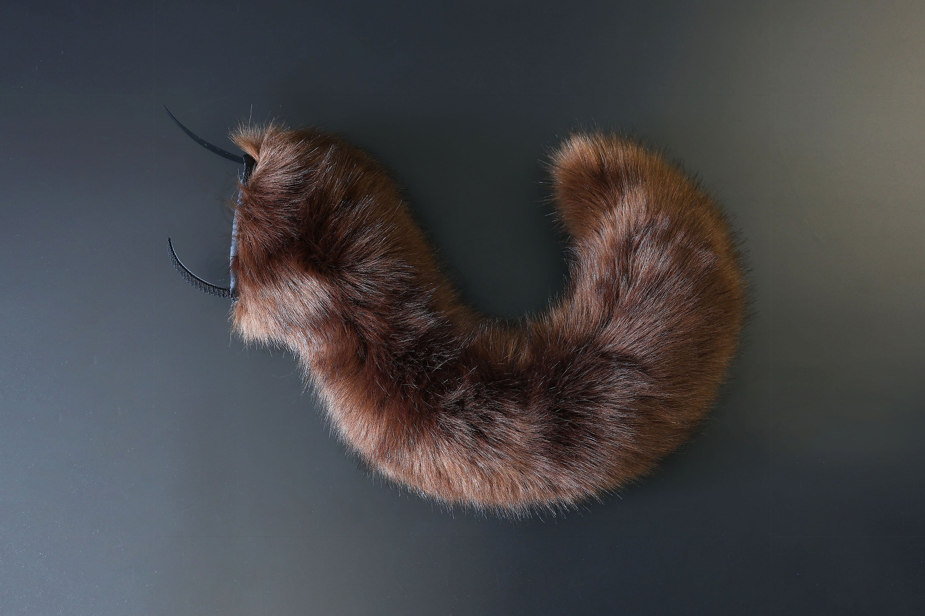 Brown hyper motion tail sleeve for silicone tail dog hypermotion tail covers super motion tail covers puppy therian tail sleeves kemonomimi