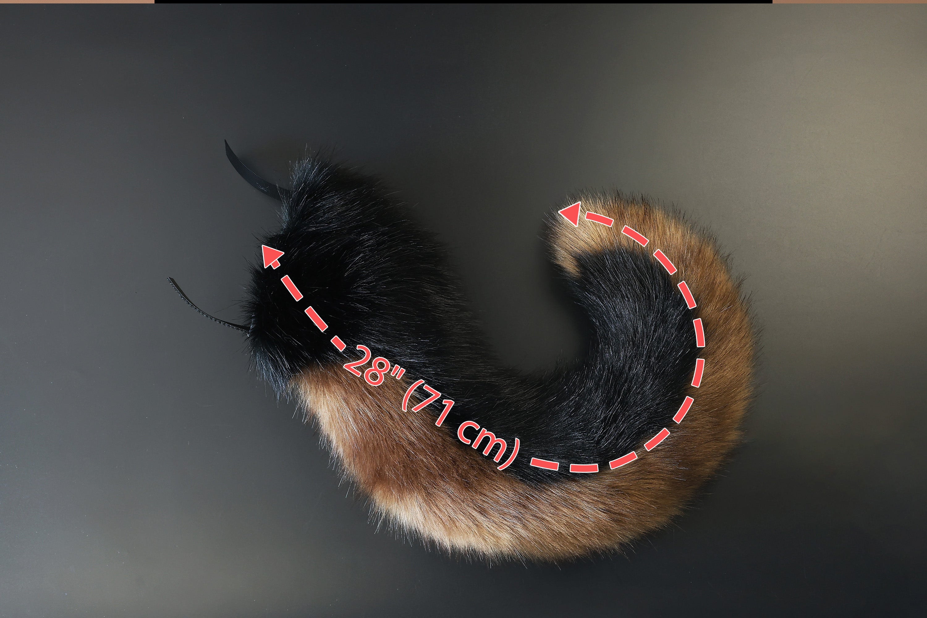 Hyper motion tail sleeve for silicone tail black brown dog hypermotion tail covers super motion tail covers puppy therian tail kemonomimi
