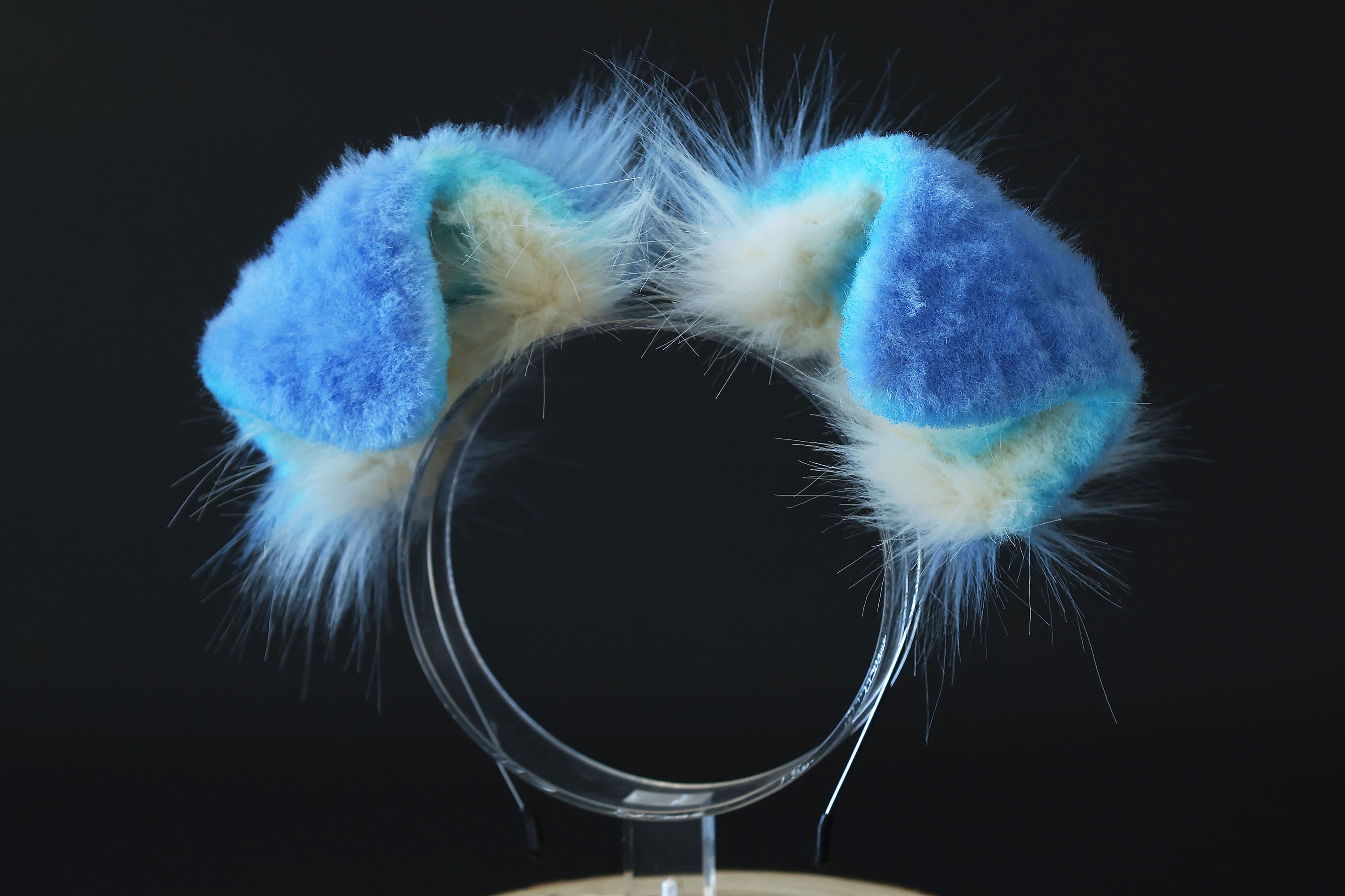 Blue puppy ear and tail kemonomimi Shepherd dog ear and tail butt plug Shiba Inu dog ear and tail butt plug set cosplay petplay puppy play dog therian