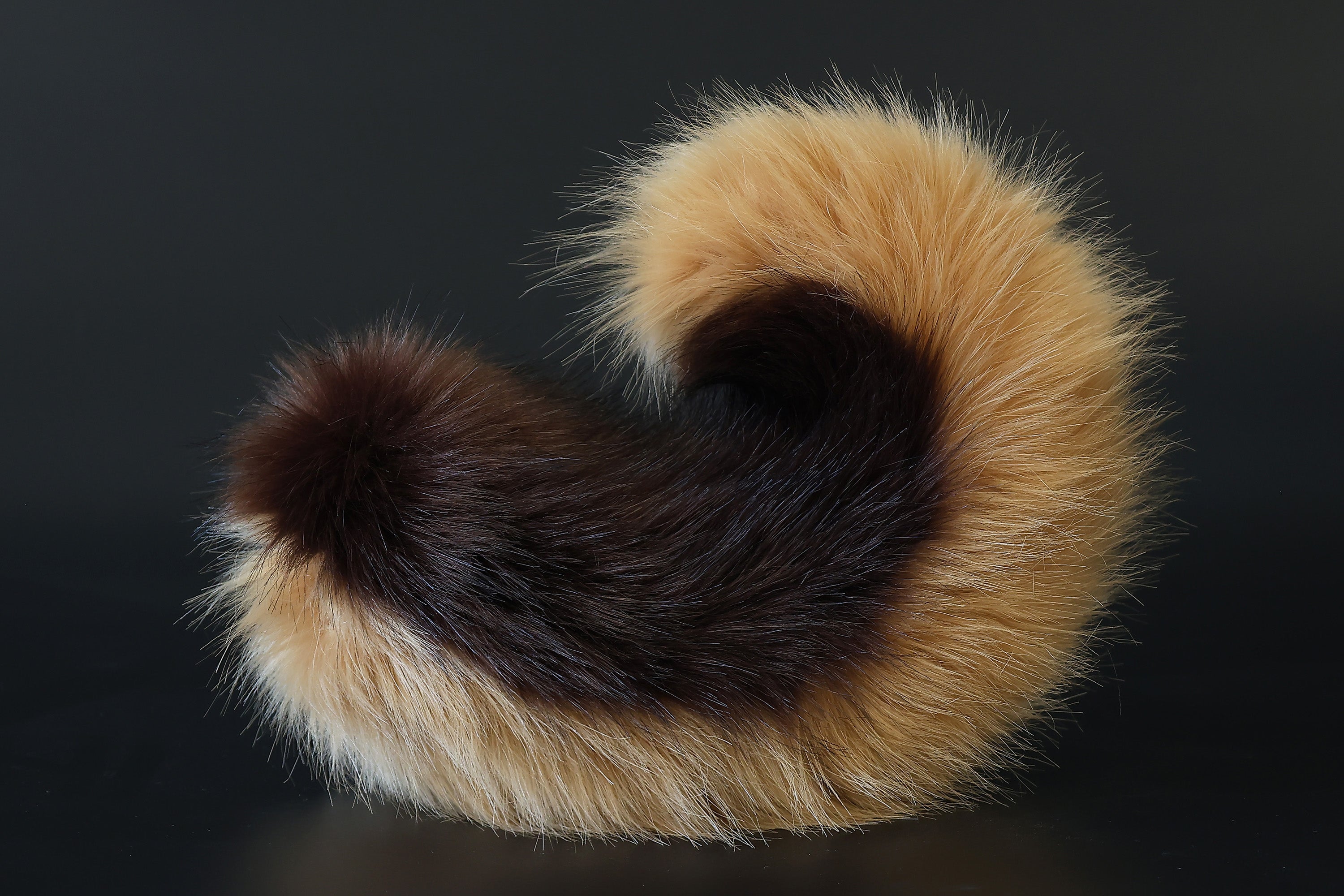 Brown puppy ear and tail plug set kemonomimi Shepherd dog ear and tail plug set Shiba Inu dog ear and tail butt plug set cosplay petplay puppy play dog therian