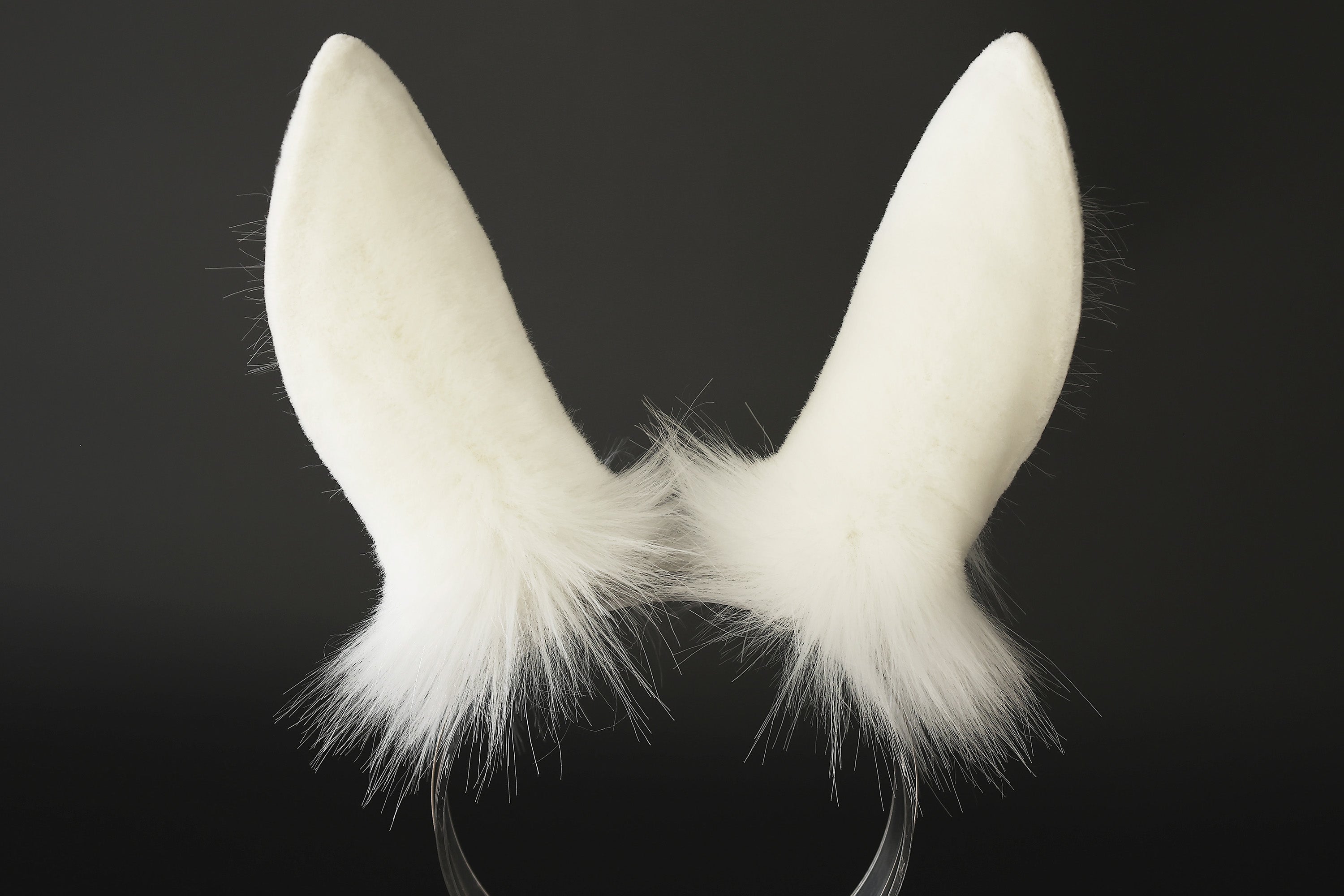 Realistic faux fur bunny ear and tail butt plug bendable bunny ear cosplay white rabbit ear and tail neko ear petplay anime cosplay bunny kemonomimi
