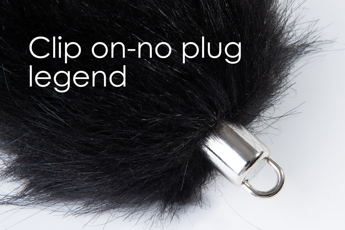 blue real fur fox tail plug wolf tail butt plug tail buttplug kitten t   Aliriga