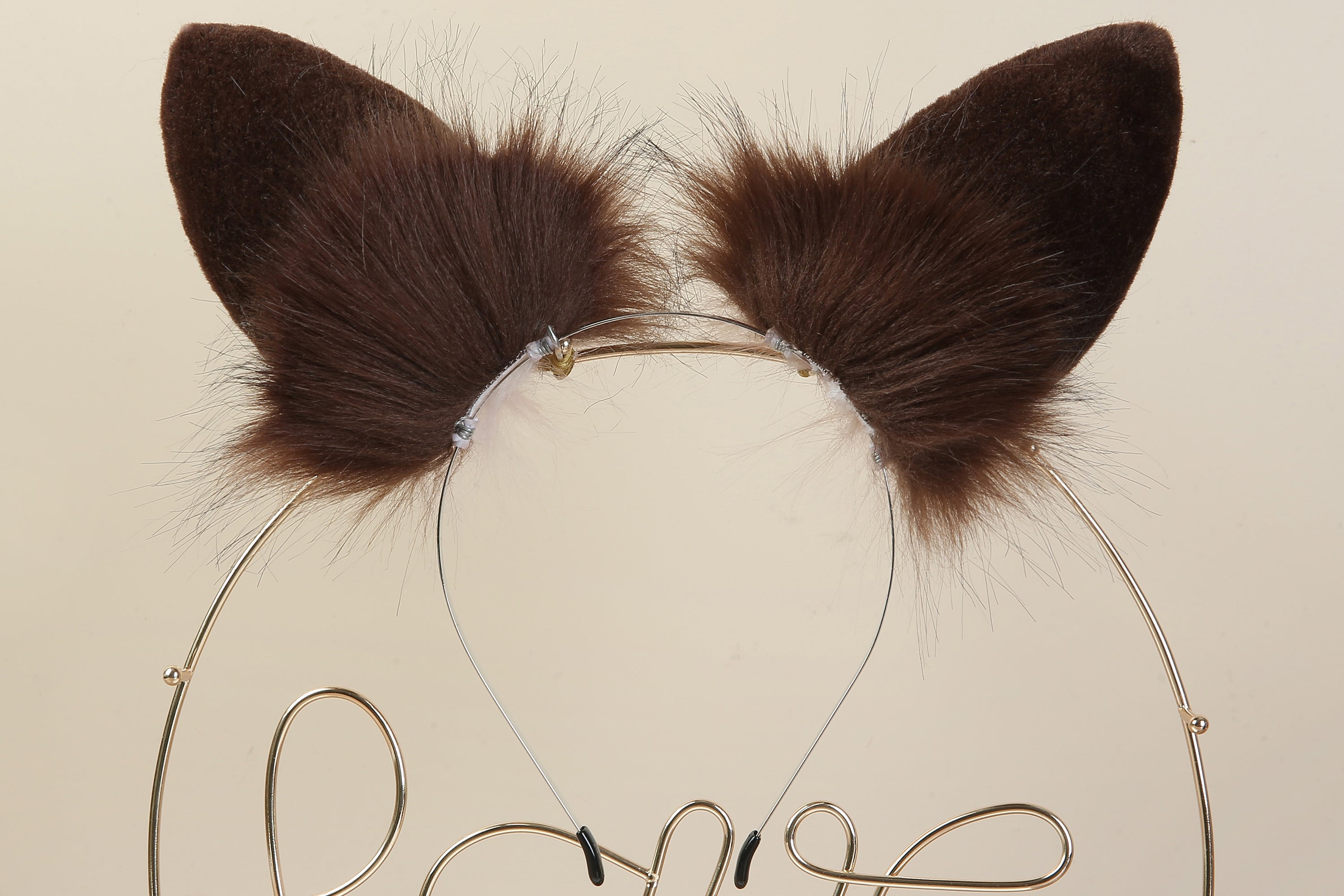 coffee white bunny ear and tail plug set sextoy for couple rabbit tail butt plug and ear anime cosplay rabbit therian bunny kemonomimi