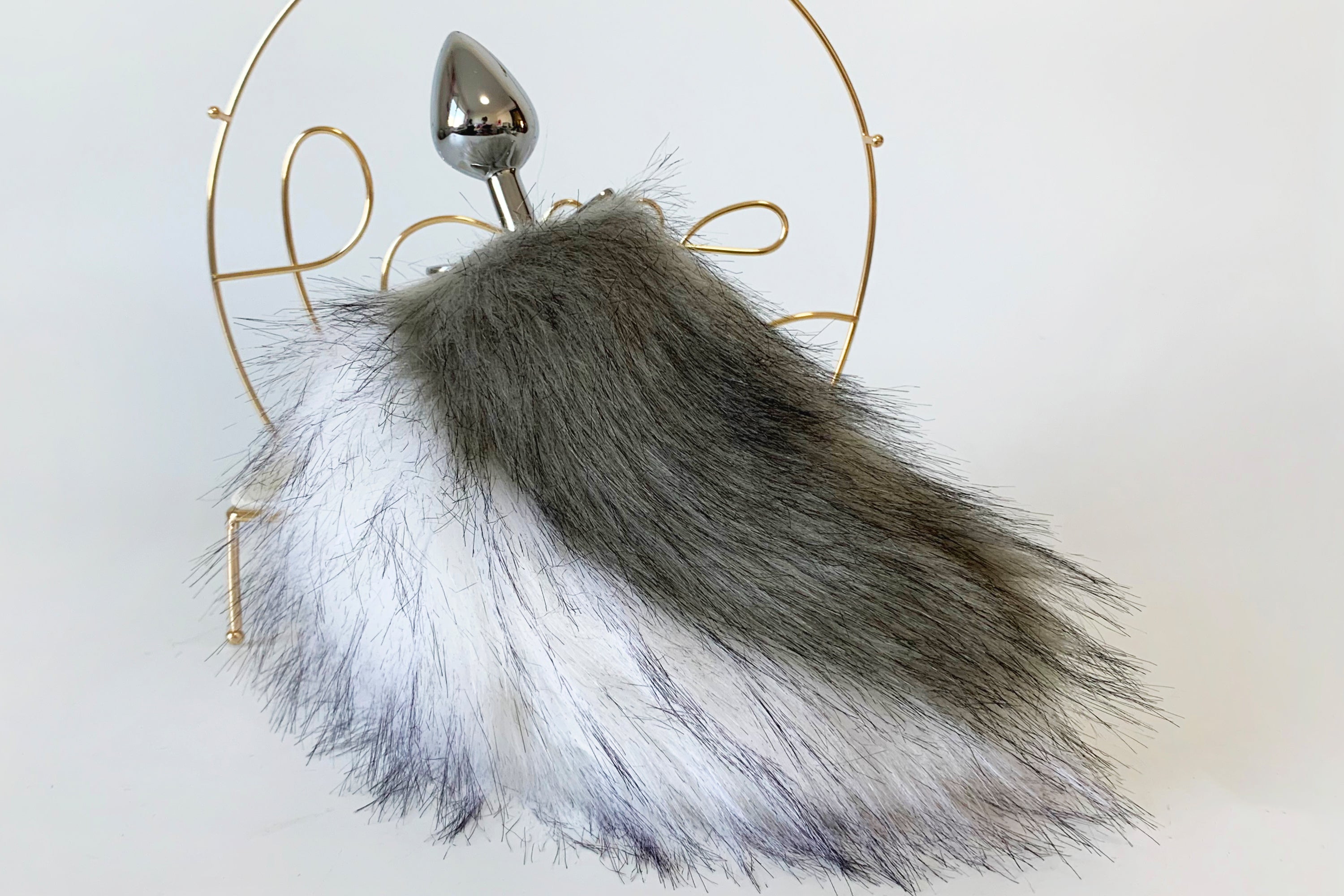 gray lop bunny ear and tail plug set rabbit ear and tail bunny cosplay rabbit kemonomimi