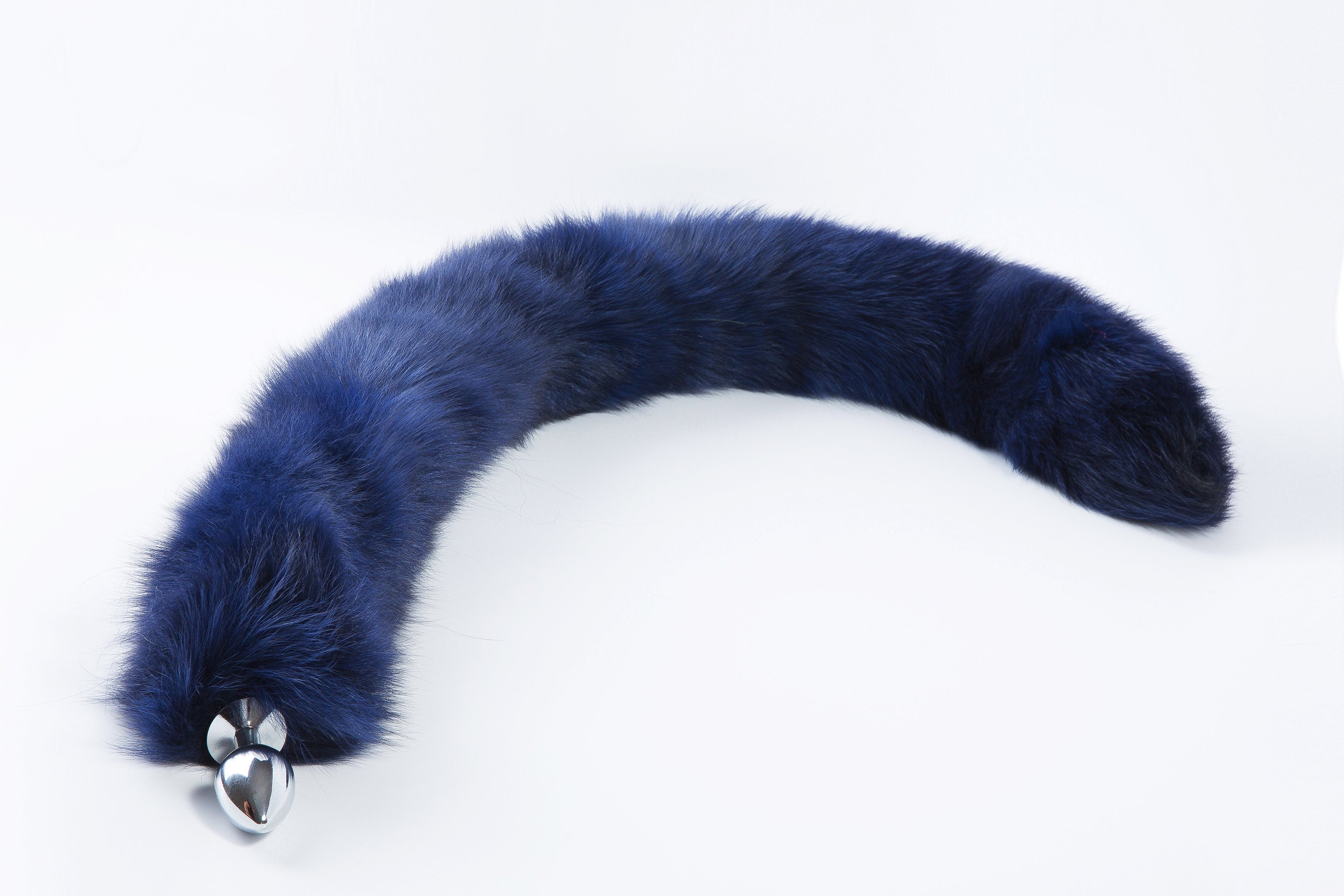 blue long tail butt plug tail real fox tail plug wolf dildo bdsm tail buttplug anime cosplay anal plug ddlg couple sex toy bondage