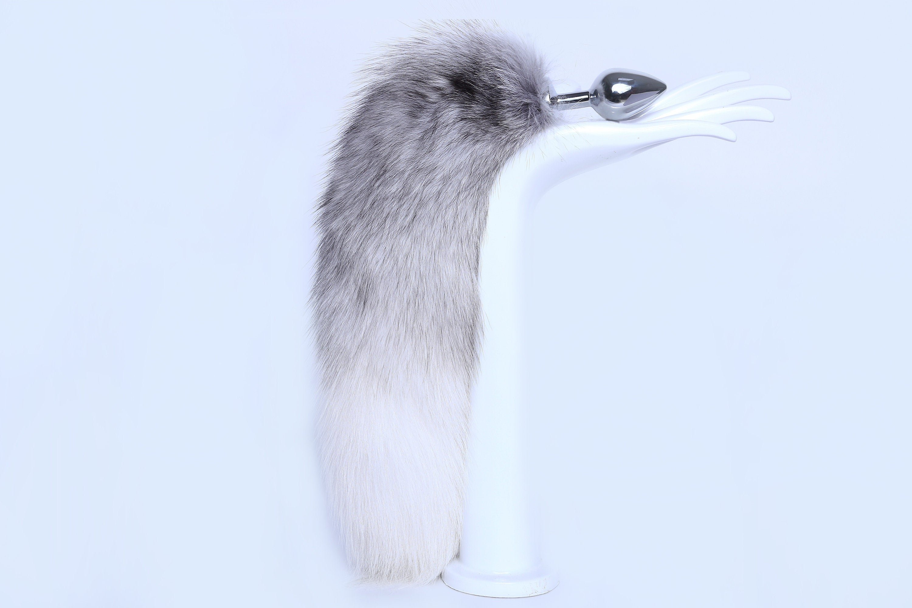 real fox tail plug short tail butt plug tail fox dildo bdsm fur sextoy fox butt plug anal plug fox fur tail plug ddlg couple sex toy
