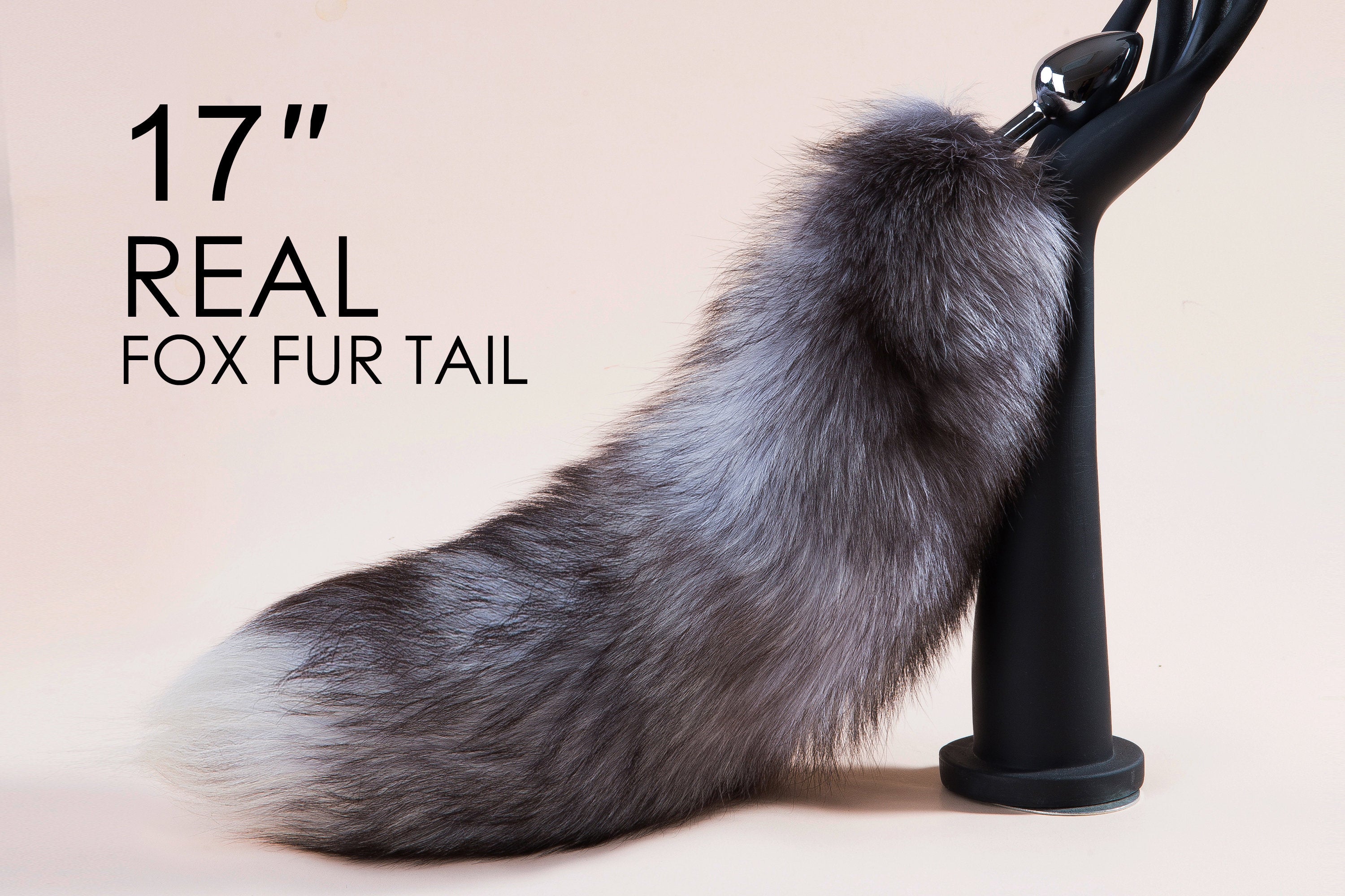 real fox tail plug tail butt plug tail buttplug cat sex toy bdsm anal plug anime cosplay wolf dildo kitten play neko cosplay ddlg