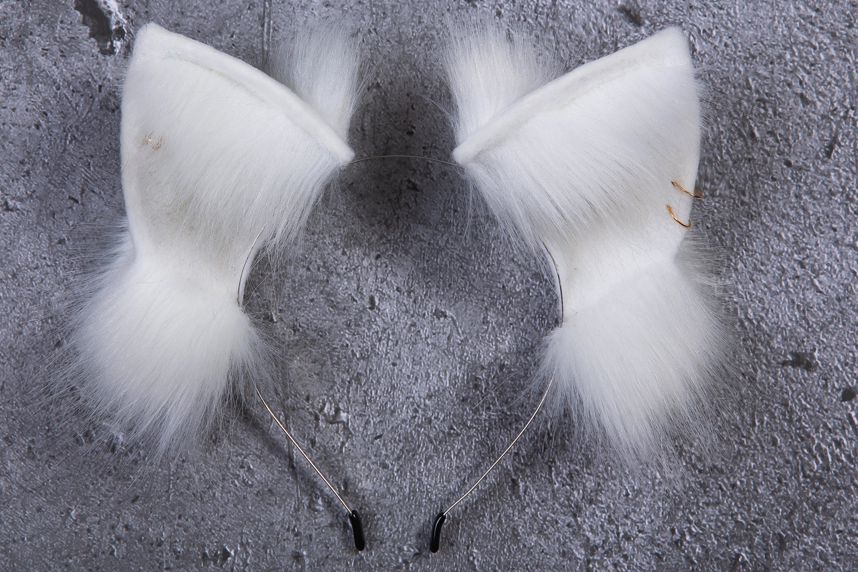 kitten ear - wolf ear - fox ear headband - cosplay ear - anime cosplay - animal ear - white cat ear headband - cat headband kawaii - fur ear