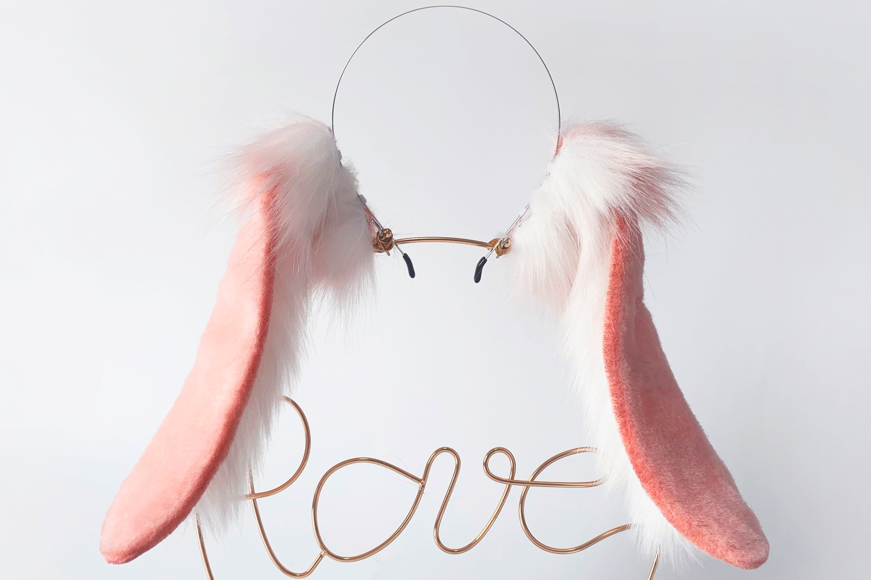 lop bunny ear and tail plug rabbit ears and bunny cosplay