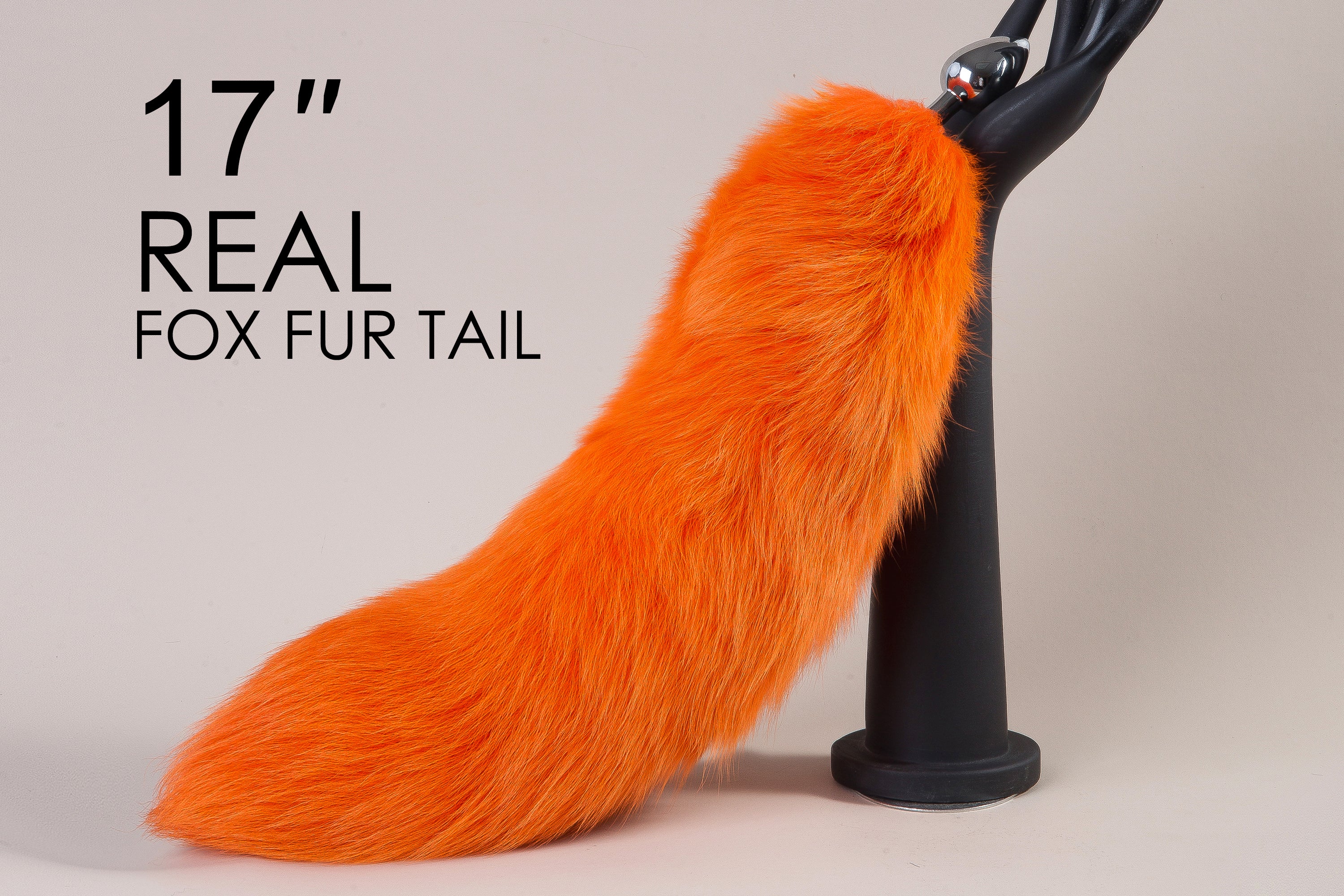 orange real fox fur butt plug tail buttplug fox tail plug detach tail plug ass sex toy bdsm toy anal plug analplug neko cosplay