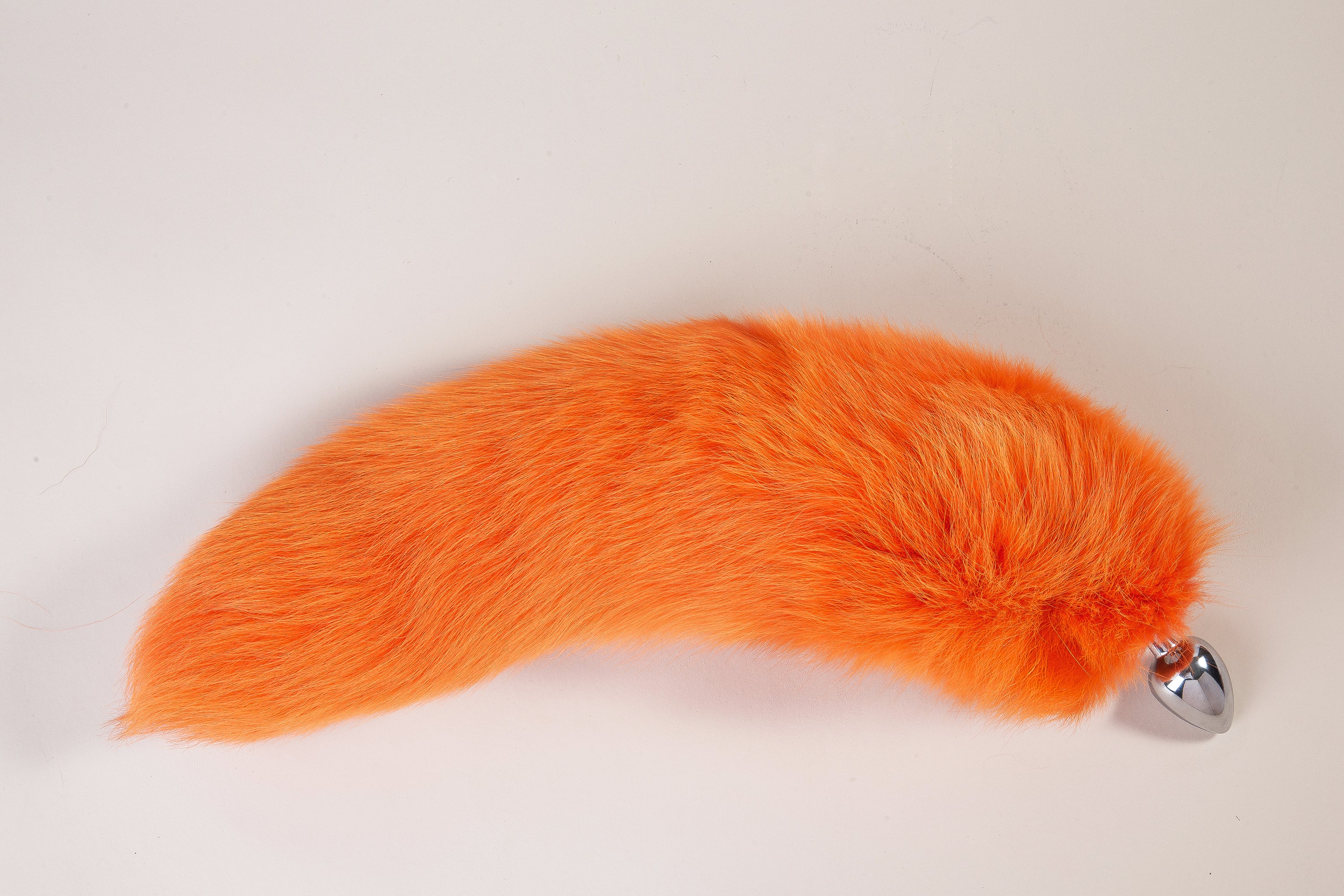 orange real fox fur butt plug tail buttplug fox tail plug detach tail plug ass sex toy bdsm toy anal plug analplug neko cosplay