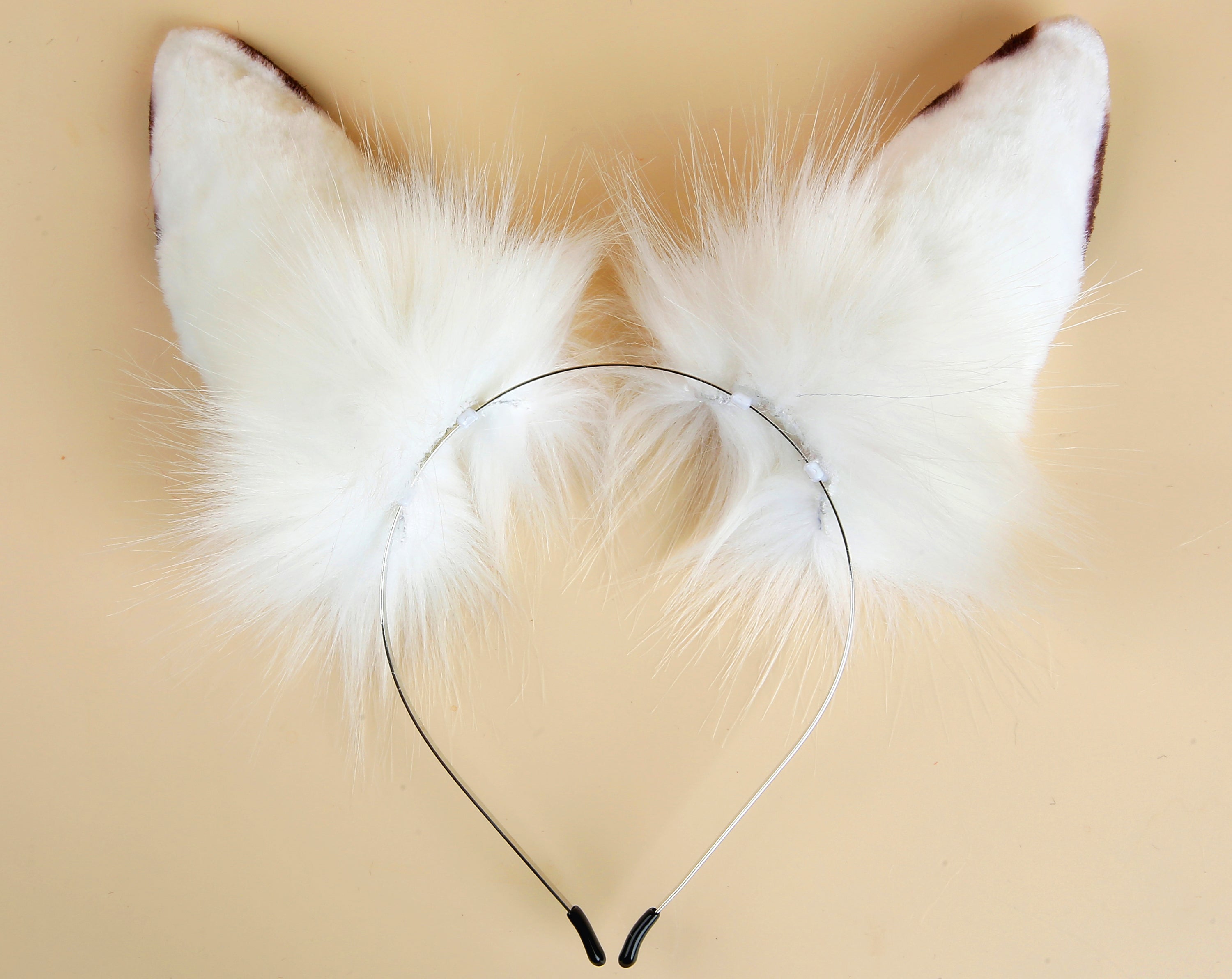 pink white bunny tail plug and ear rabbit tail butt plug and ear anime cosplay rabbit kemonomimi bunny ear and tail therian
