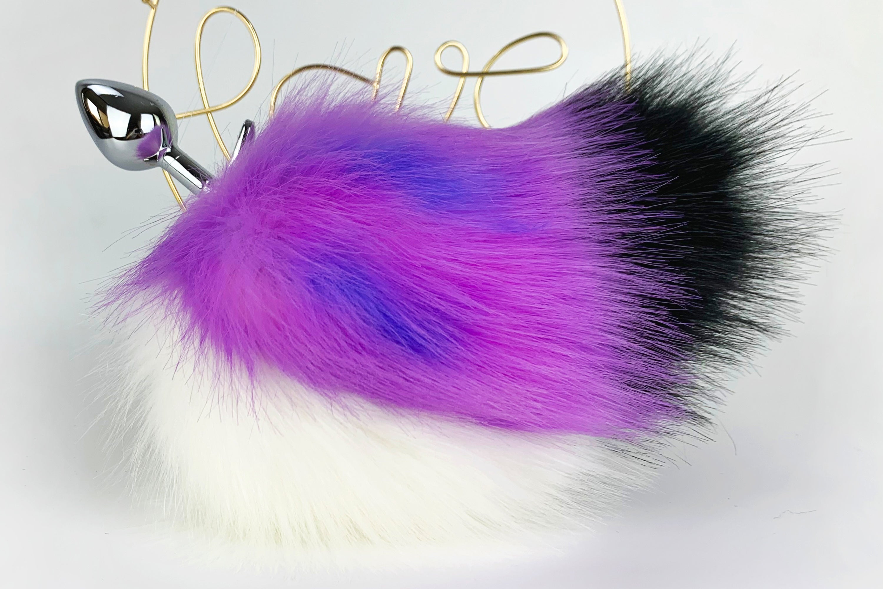 purple lop bunny ear and tail plug set bunny petplay ear and tail butt plug set realistic rabbit tail plug and ear set bunny cosplay mature