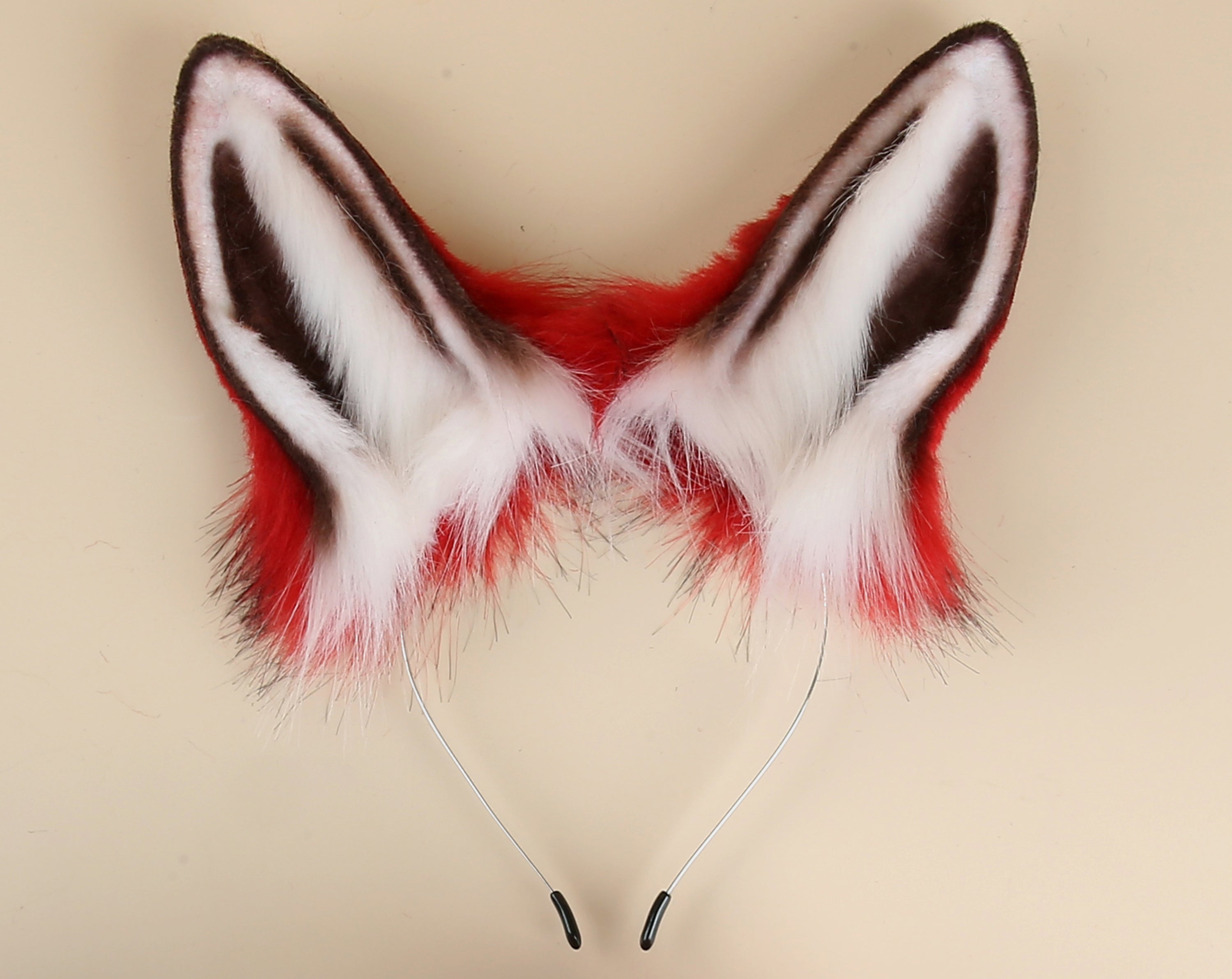 red black bunny tail plug and ear rabbit tail butt plug and ear anime cosplay rabbit kemonomimi bunny therian