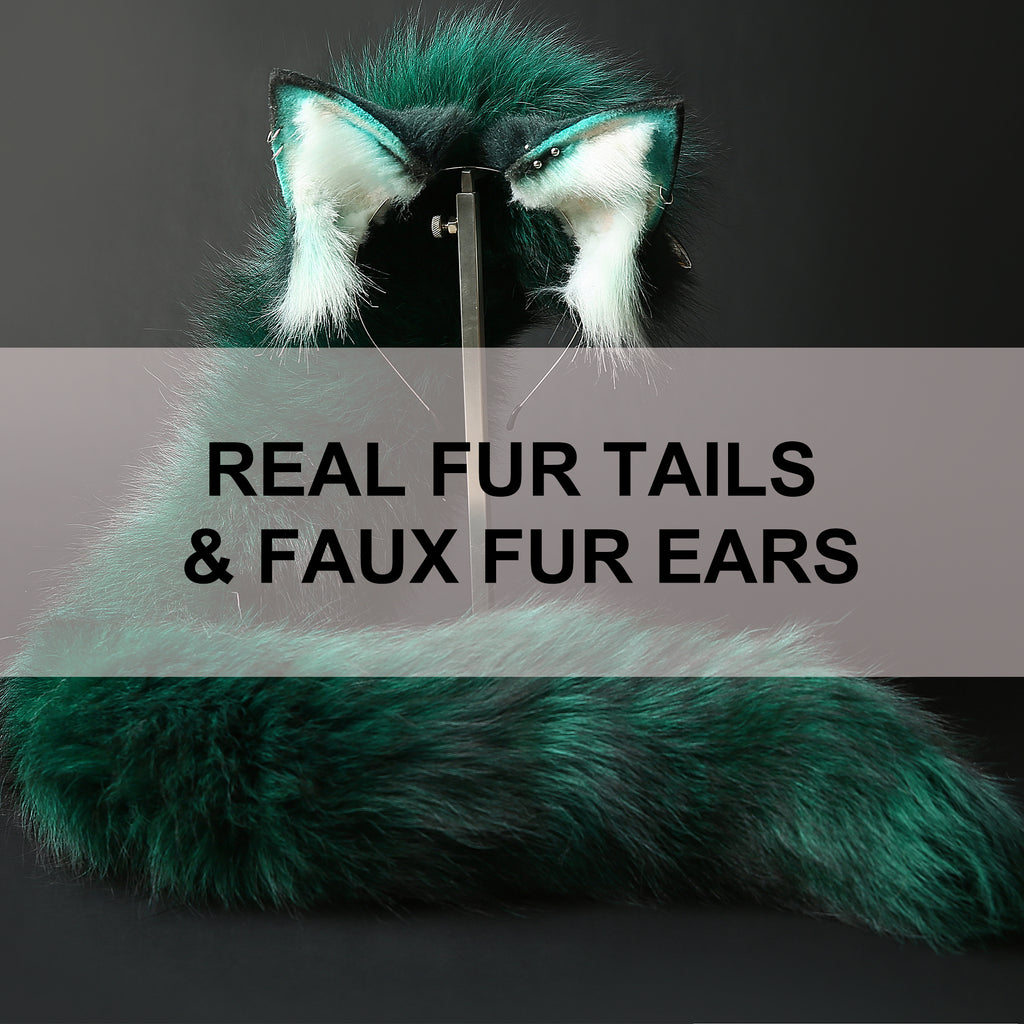 Real Fur Tails & Ears