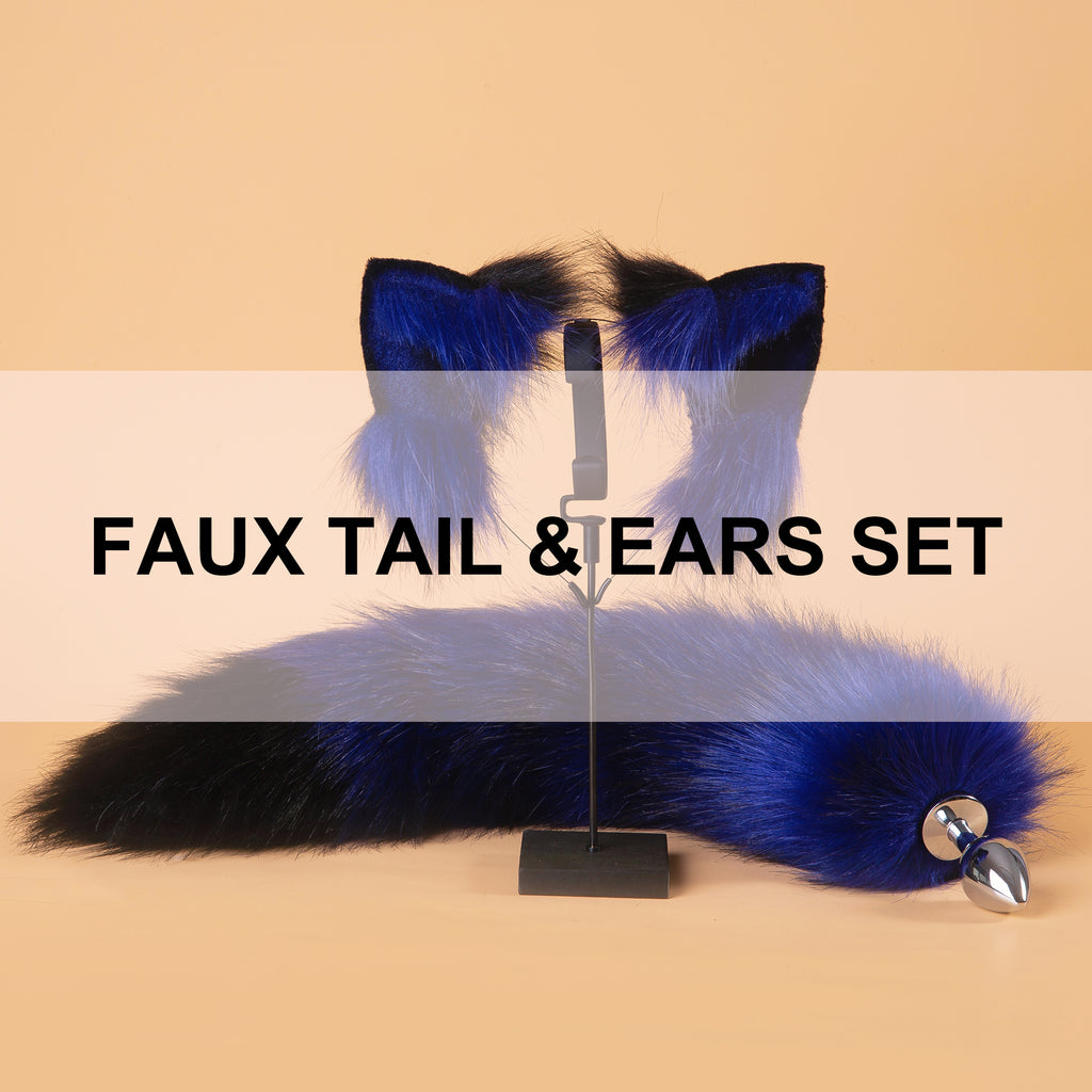Faux Tail and Ears Set