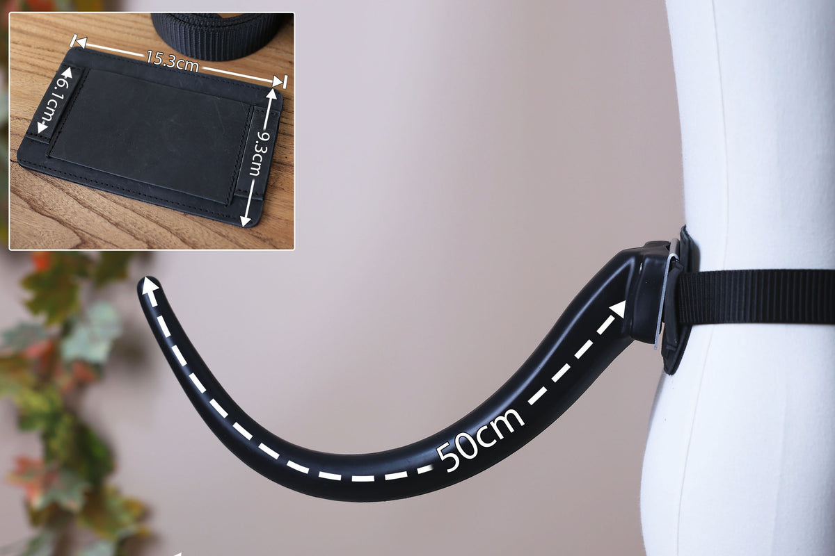 Hypermotion tail silicone core with secure leather holster hyper motion tail wagging tail kemonomimi therian silicone core tail supermotion
