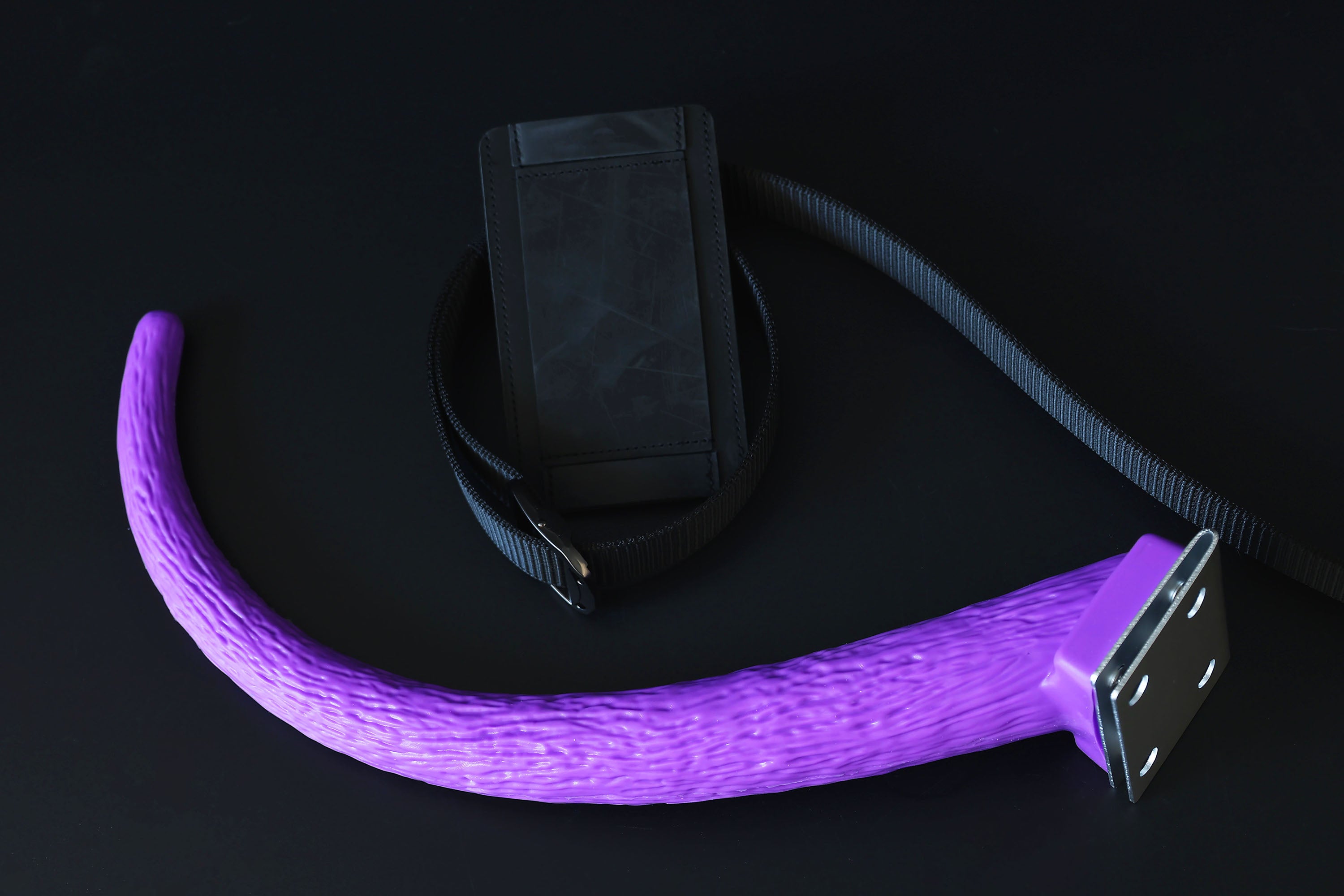 Hypermotion tail silicone core with secure leather holster hyper motion tail wagging tail kemonomimi therian silicone core tail supermotion