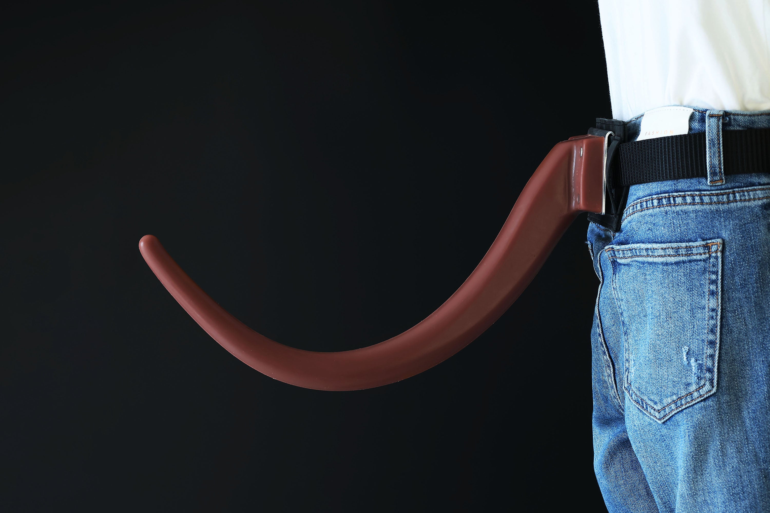 Hypermotion tail silicone core with secure leather holster hyper motion tail wagging tail kemonomimi therian silicone core tail supermotion