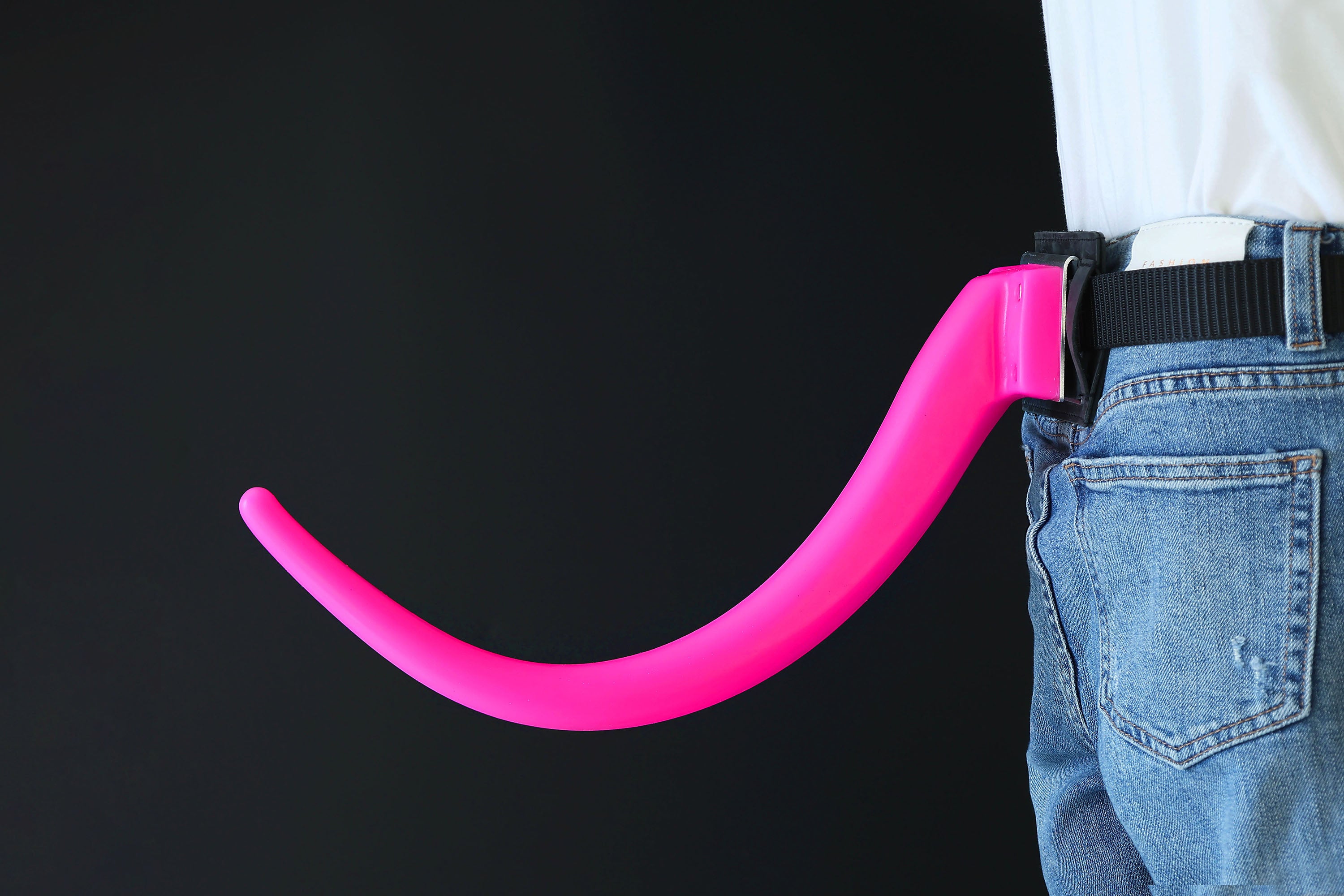 Hypermotion tail silicone core with secure leather holster hyper motion tail wagging tail kemonomimi therian silicone core tail supermotion