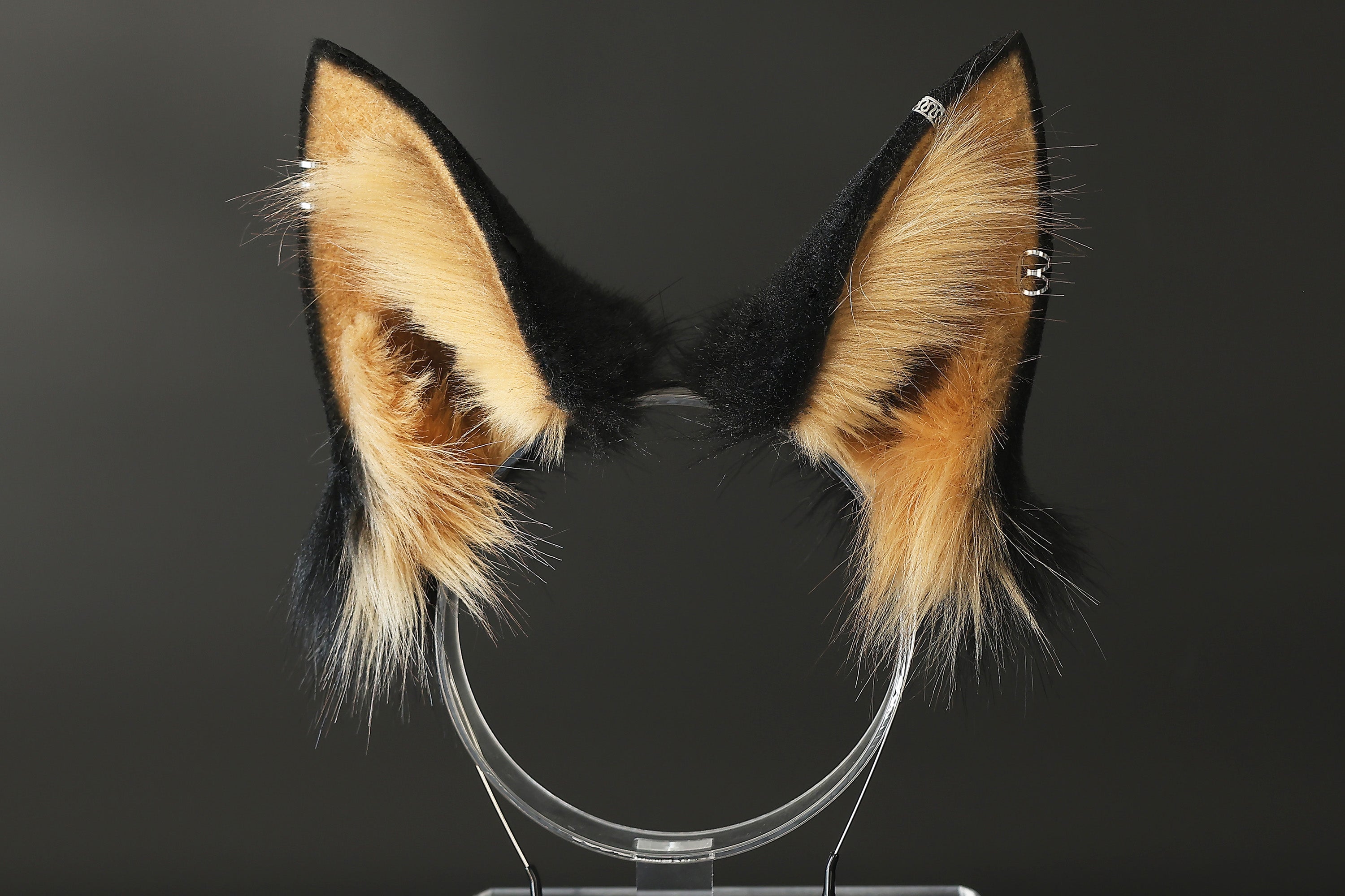 German shepherd dog tail and ear alsatian wolf dog faux fur furry shiba Inu dog ears and tail butt plug petplay puppy kemonomimi animal cosplay wolf therian