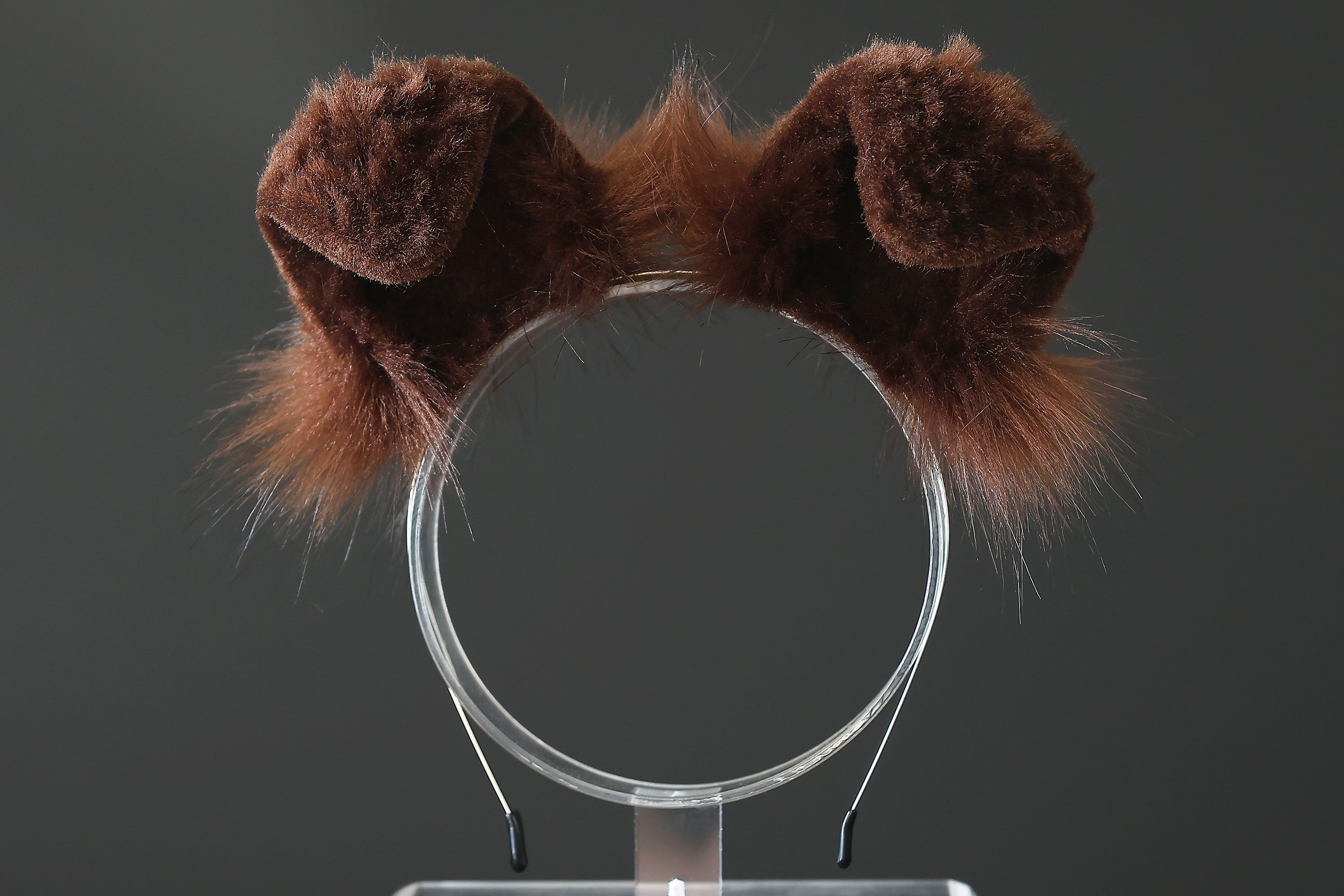 Dark brown puppy ear and tail plug set kemonomimi Shepherd dog ear and tail plug set Shiba Inu dog ear and tail butt plug set cosplay petplay puppy play dog therian