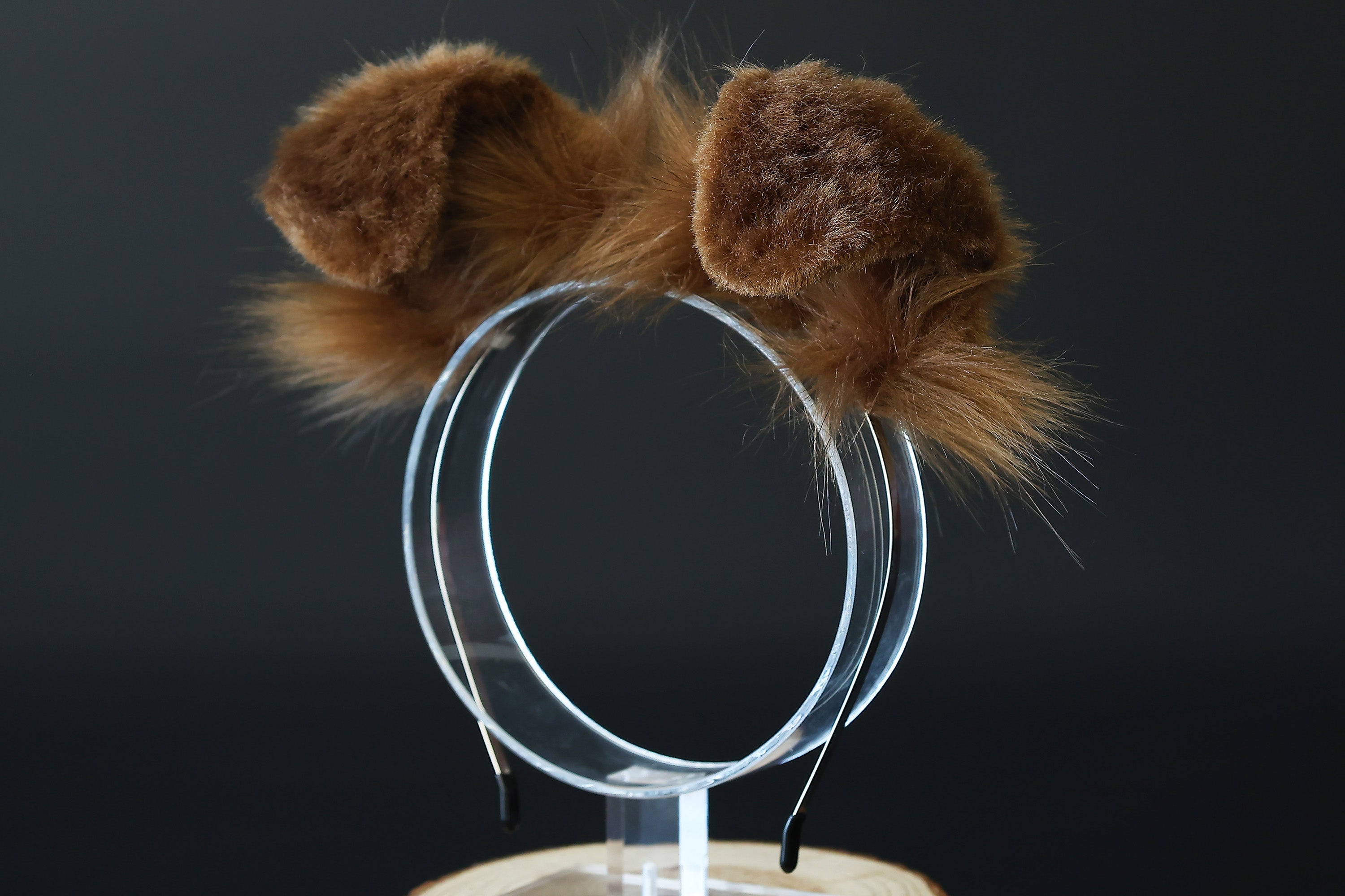 Brown sheepdog set fox tail plug and ear wolf tail butt plug and ear kitten tail buttplug and ear neko cosplay  ear and tail halloween gift