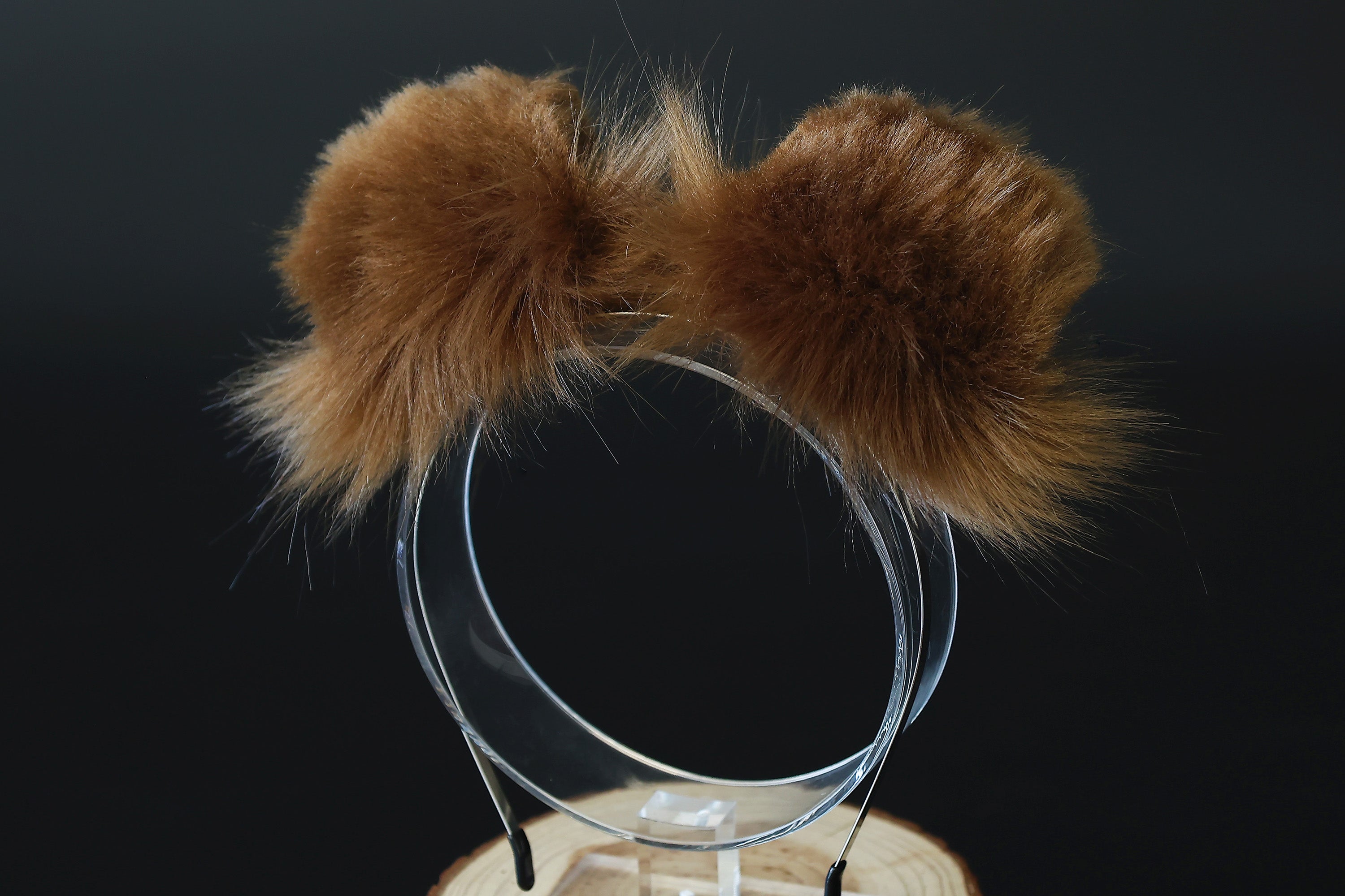 Brown sheepdog set fox tail plug and ear wolf tail butt plug and ear kitten tail buttplug and ear neko cosplay  ear and tail halloween gift
