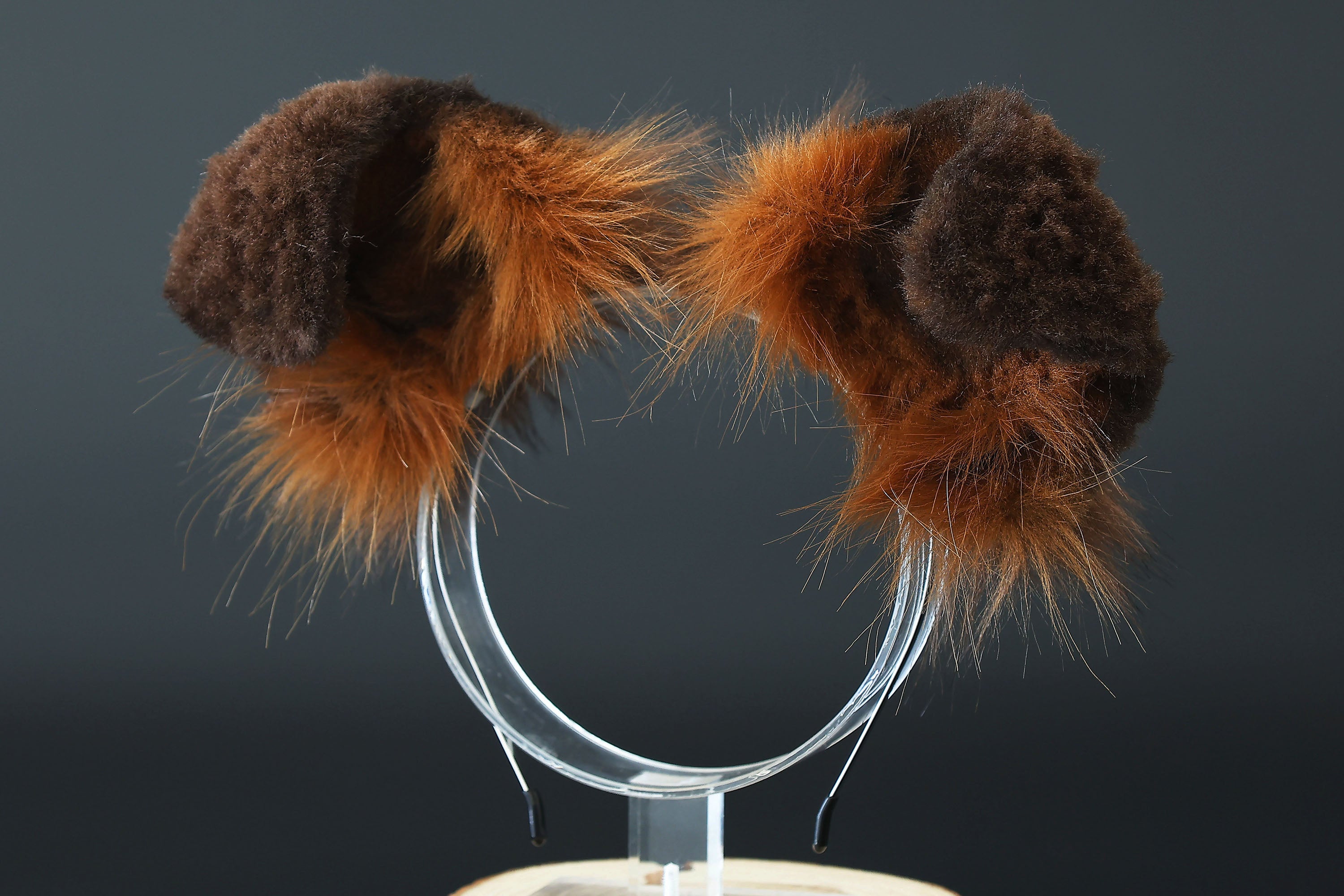Brown puppy ear and tail plug set kemonomimi Shepherd dog ear and tail plug set Shiba Inu dog ear and tail butt plug set cosplay petplay puppy play
